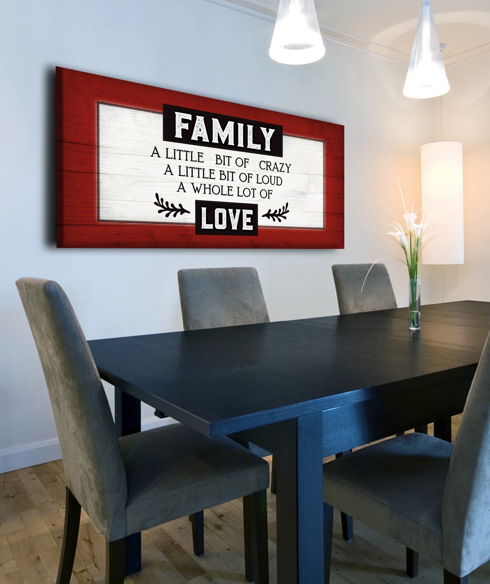 Family Wall Art V9: Wood Frame, Ready to Hang - Buy 2 Save 20%