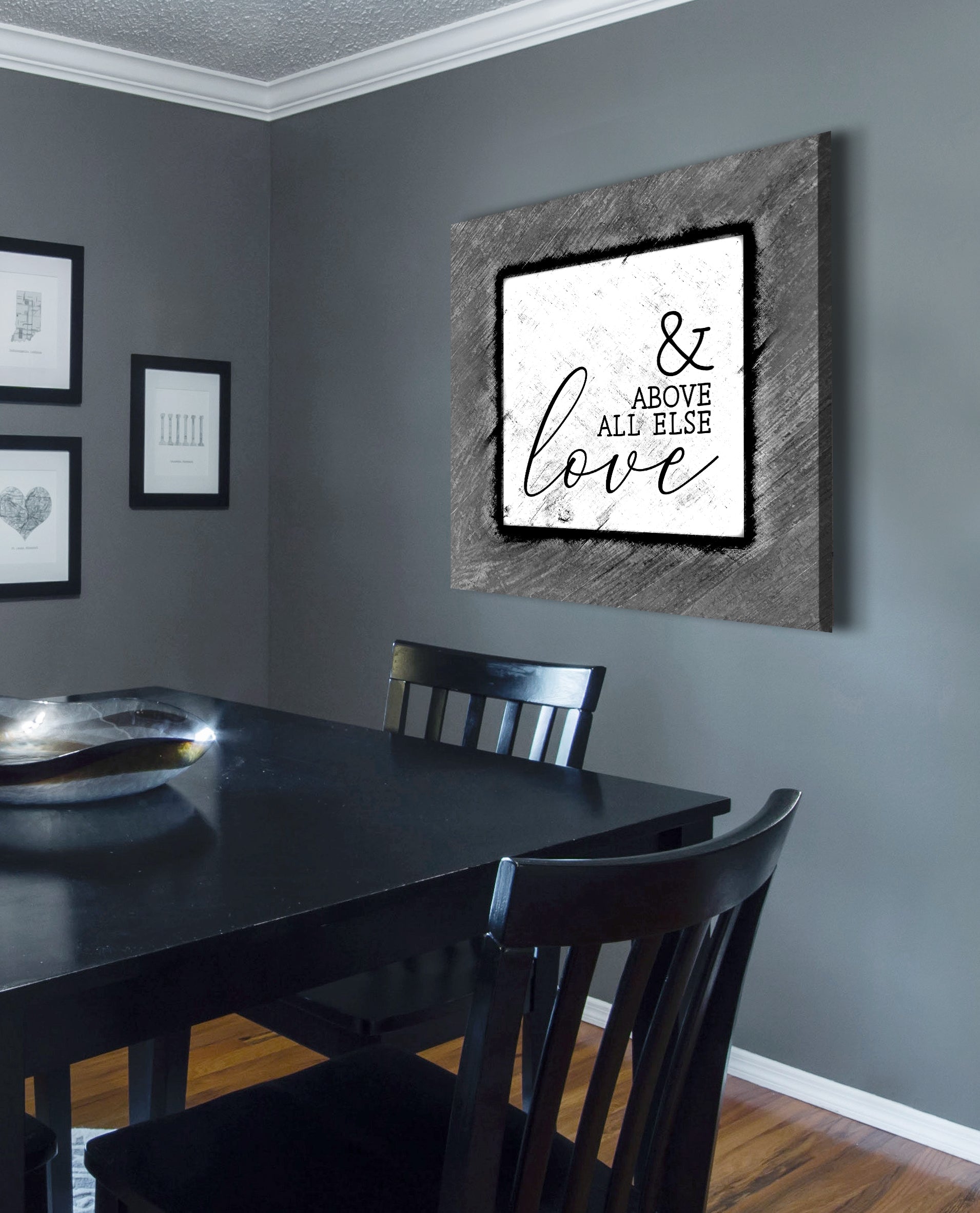 Exclusive Home Wall Art: 'Above All Else' - Wood Frame, Ready To Hang! Buy 2 Get 20% Off