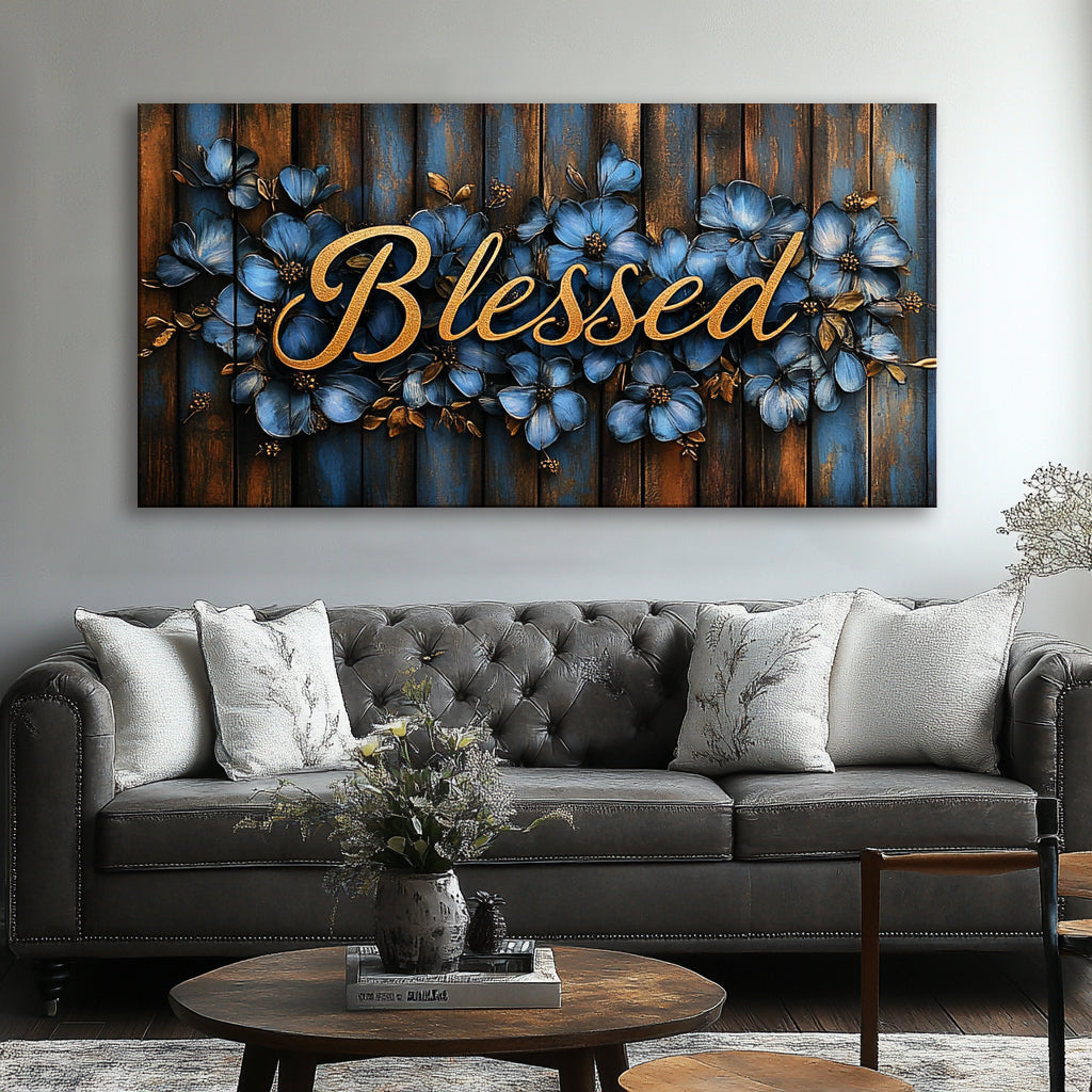 Rustic Floral Blessed V2 - Buy 2, Save 20%