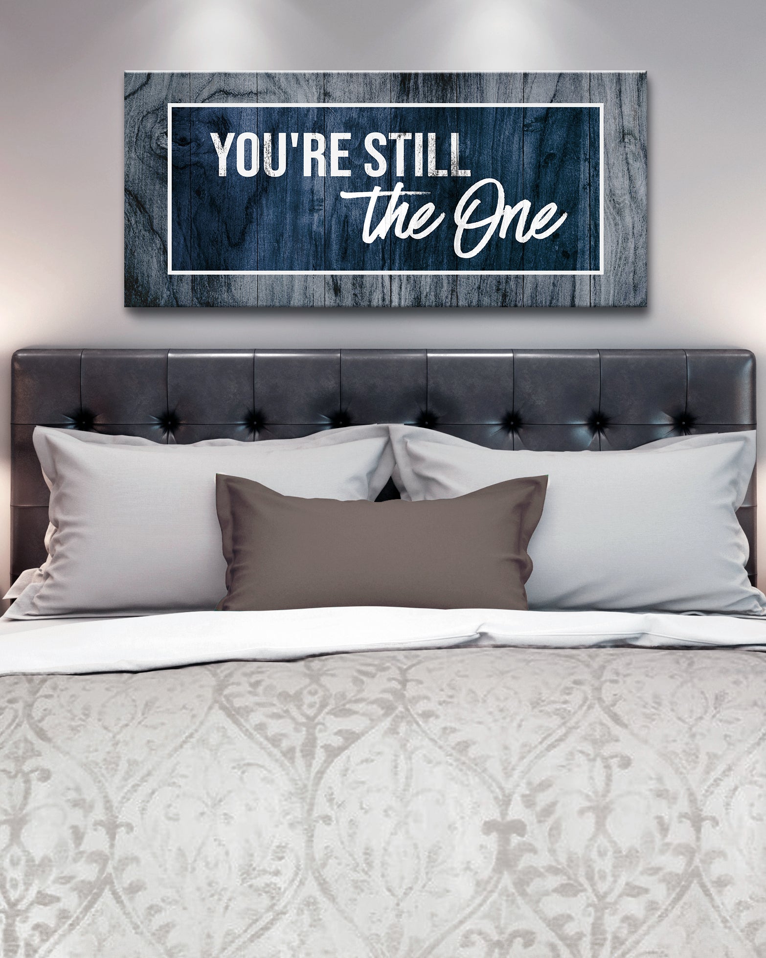 Hot! You're Still The One V2 Couples Wall Art with Wood Frame (Ready To Hang)