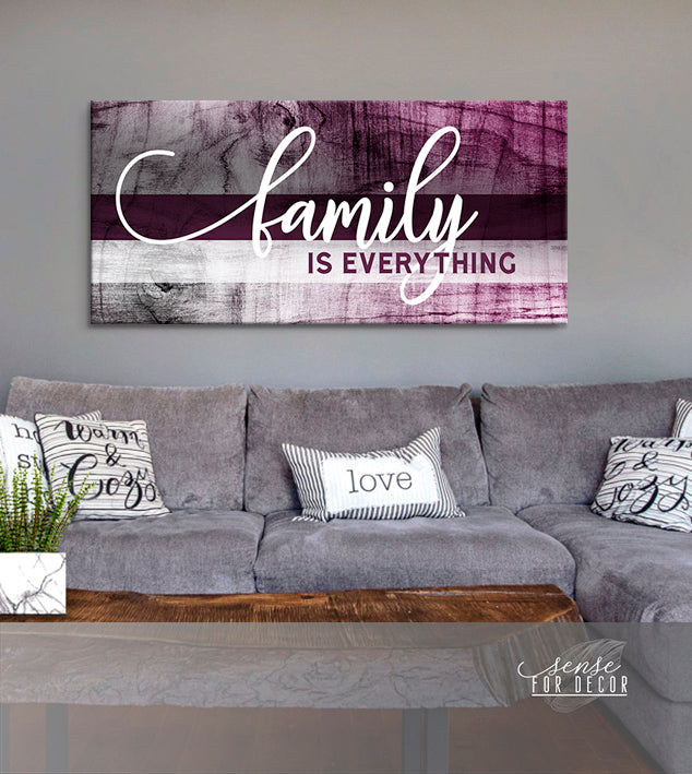 Family Wall Art V11: Wood Frame, Ready To Hang - Buy 2 Save 20%