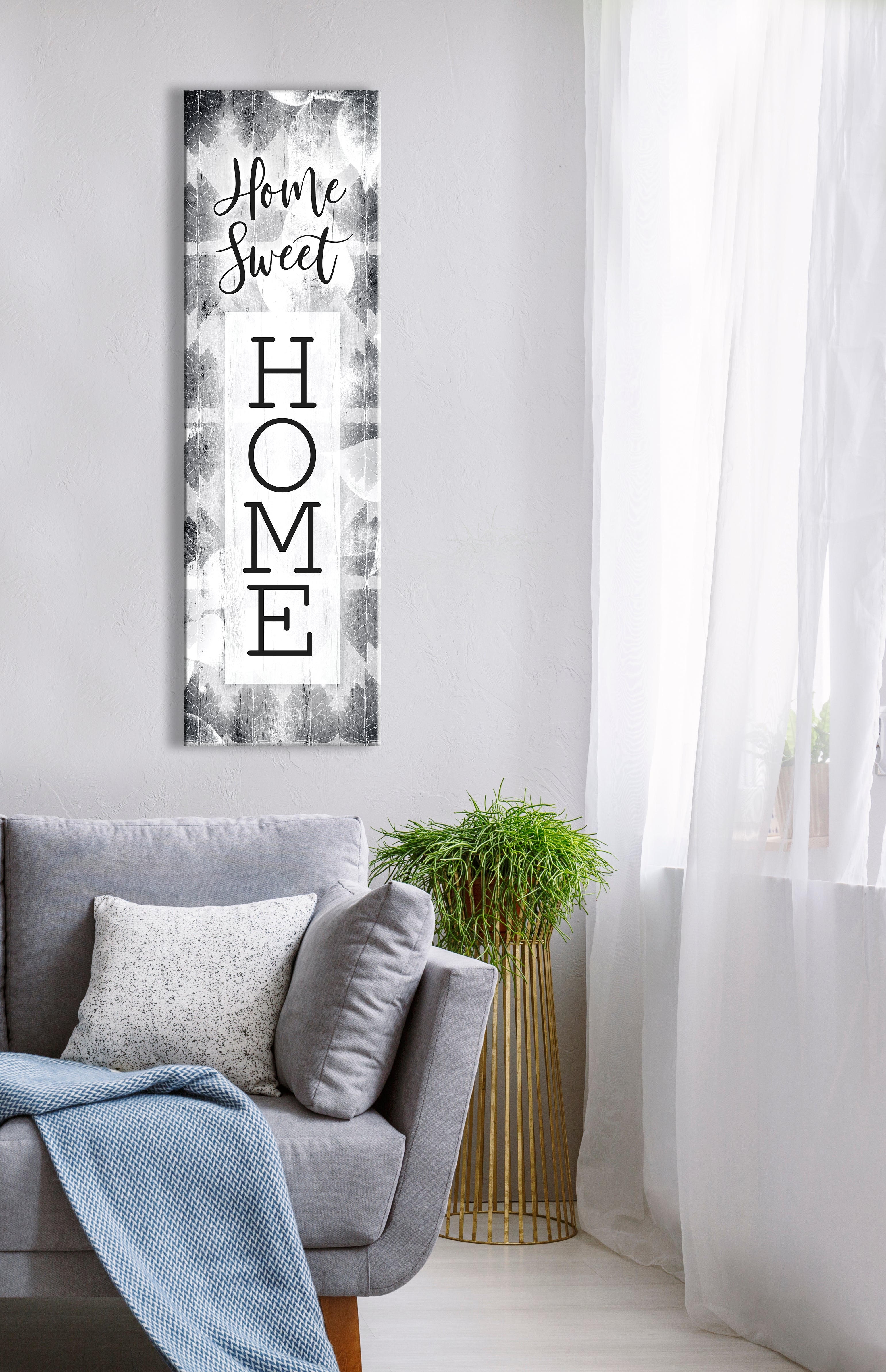 Hot Deal! Home Sweet Home V9 Wall Art with Wood Frame, Ready to Hang