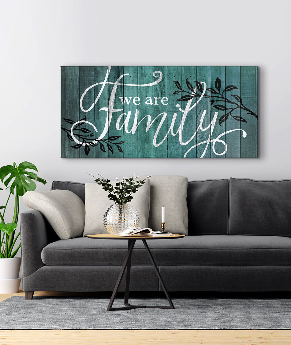 Hot Deal! Ready - To - Hang Family Wall Art V3 with Wood Frame