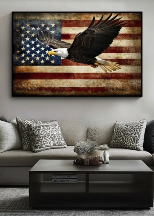 Exclusive Home Wall Art: 'Land of the Free' - Buy 2 Get 20% Off!
