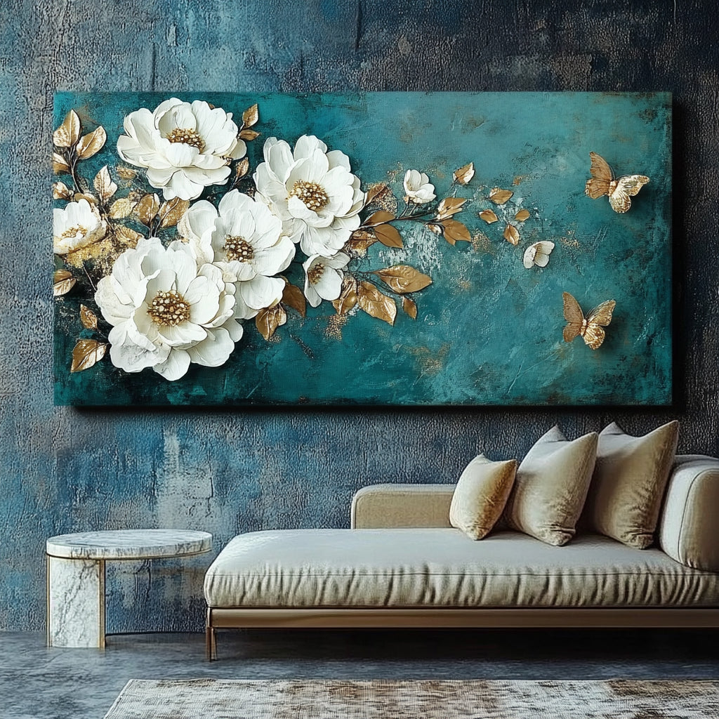 Get 20% Off - Floral Symphony V29 High - Quality Canvas Wall Art