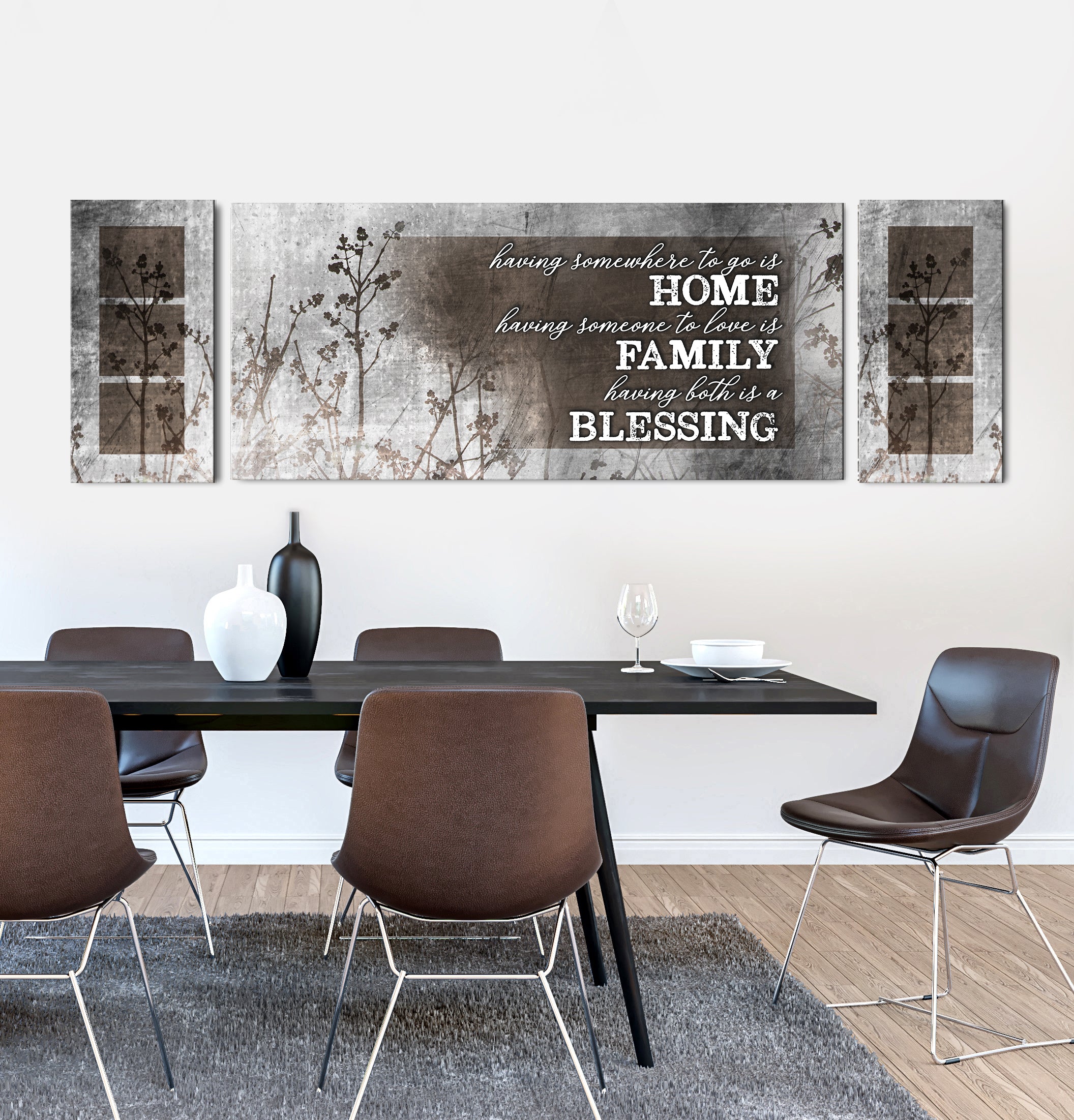 20% Off Your Order! Complete the Look with Three Brown Rectangle Side Add - On Branches