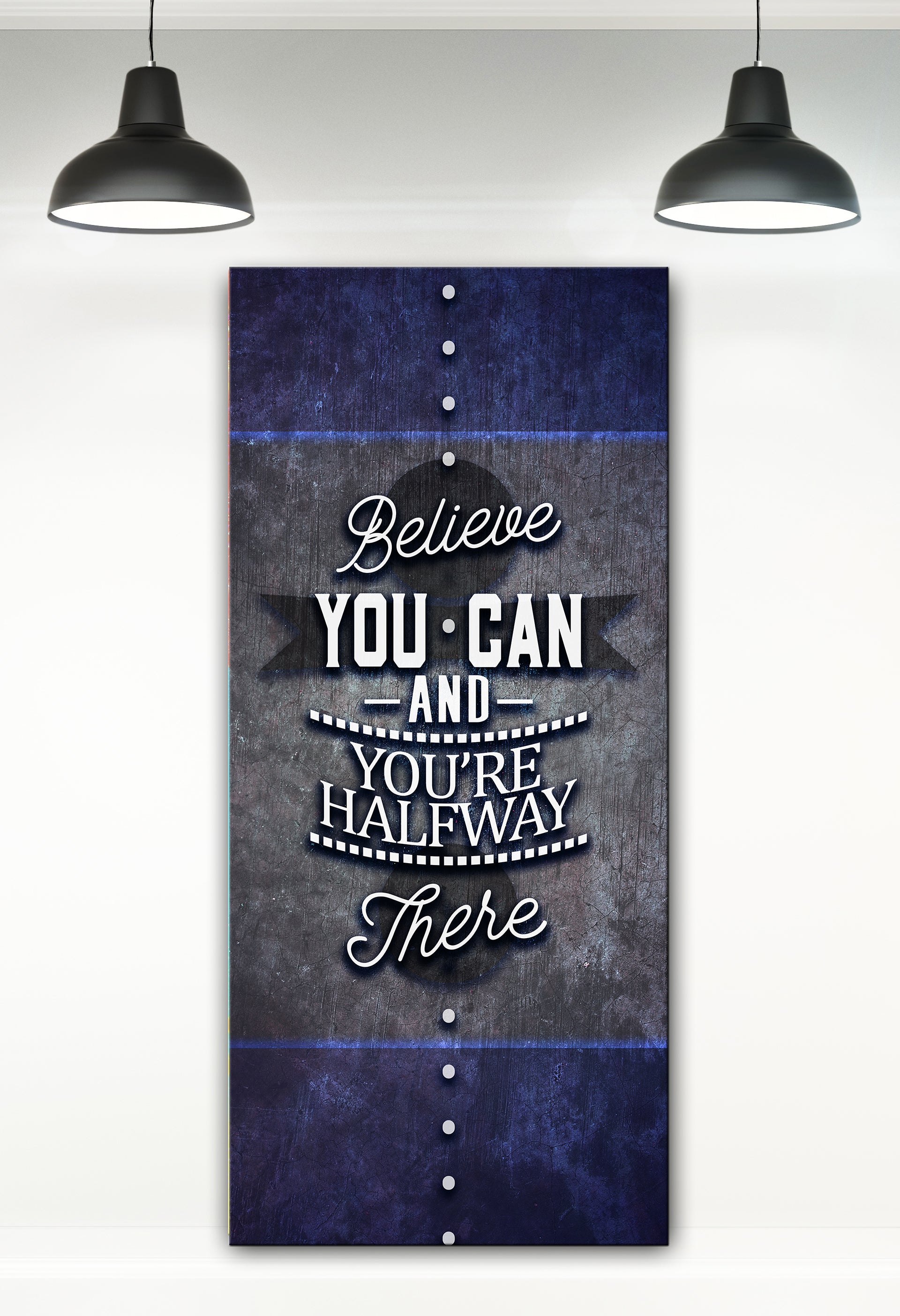 Exclusive Offer! Powerful Women Wall Art - Believe You Can (Wood Frame, Ready To Hang)