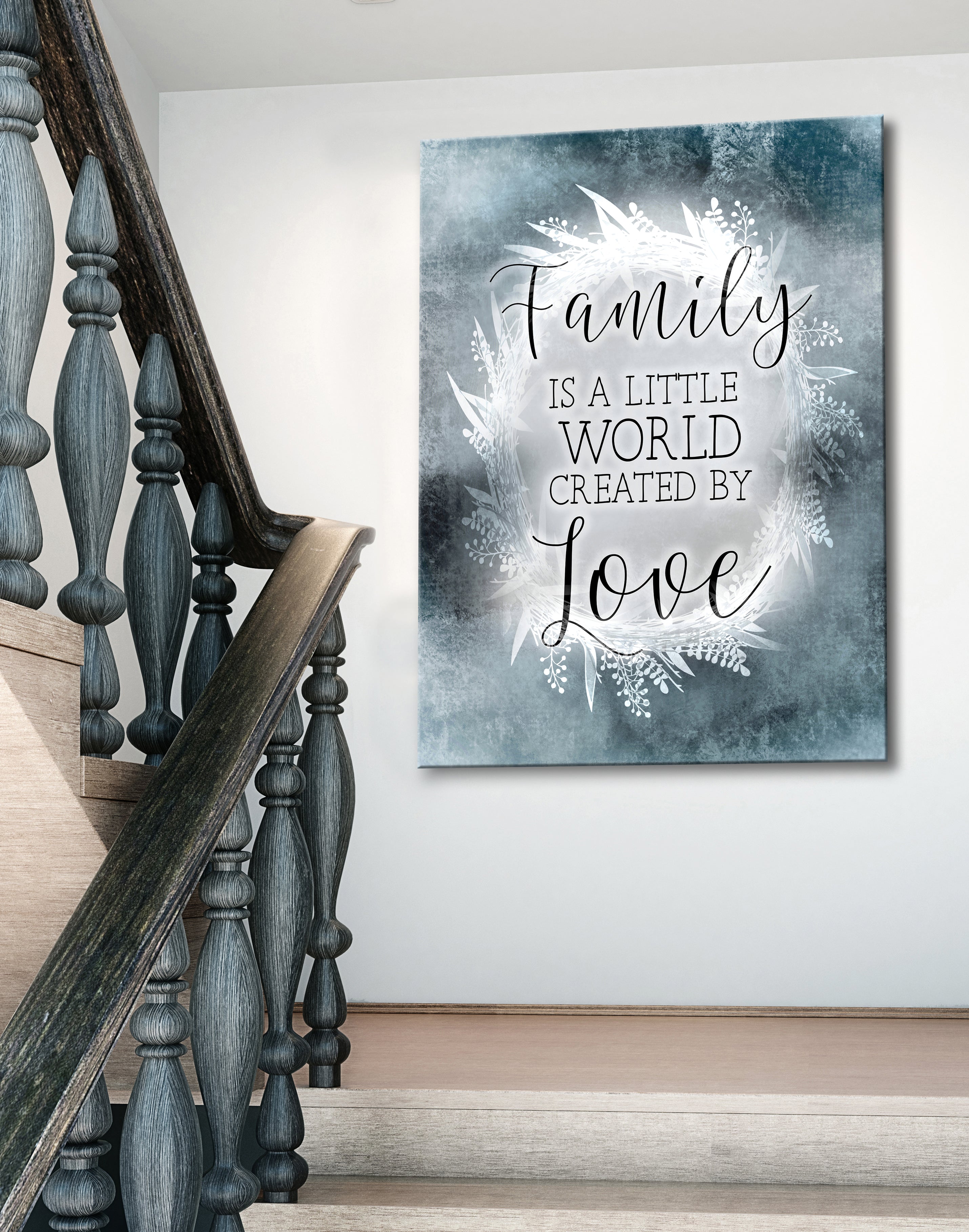 Love-Created Family Wall Art V3 with Wood Frame (Ready to Hang) - Buy 2, Save 20%