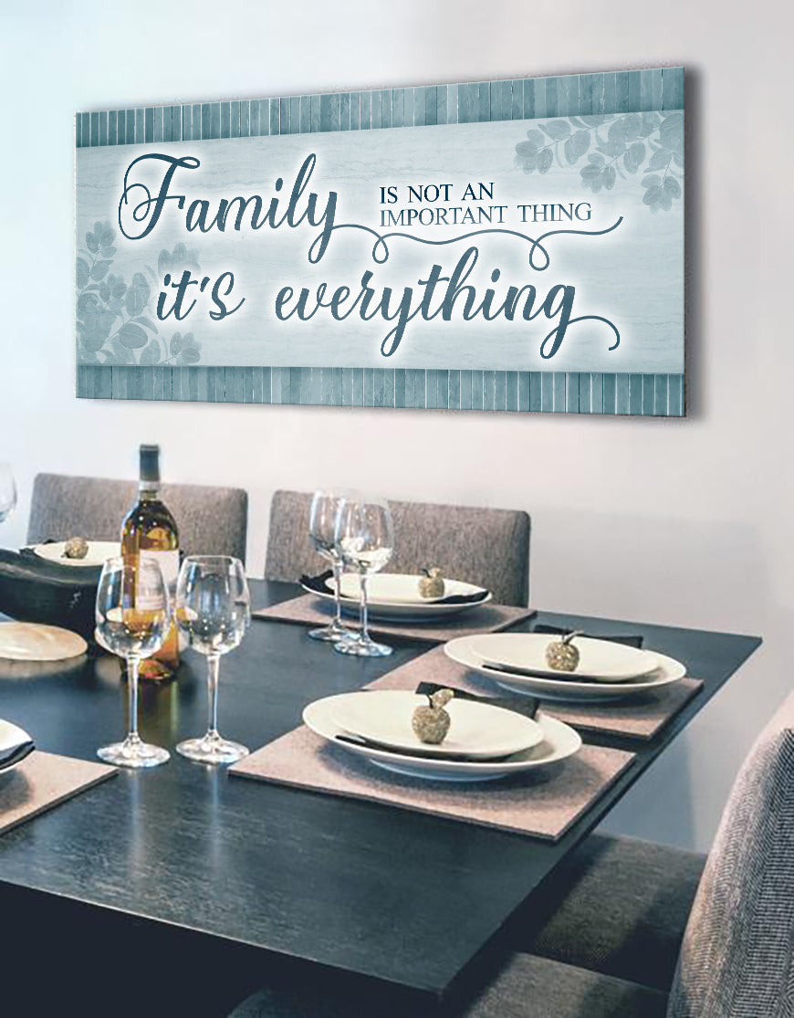 Limited Offer! High - Quality Family Wall Art: 'Family Is Everything' (Wood Frame, Ready To Hang)