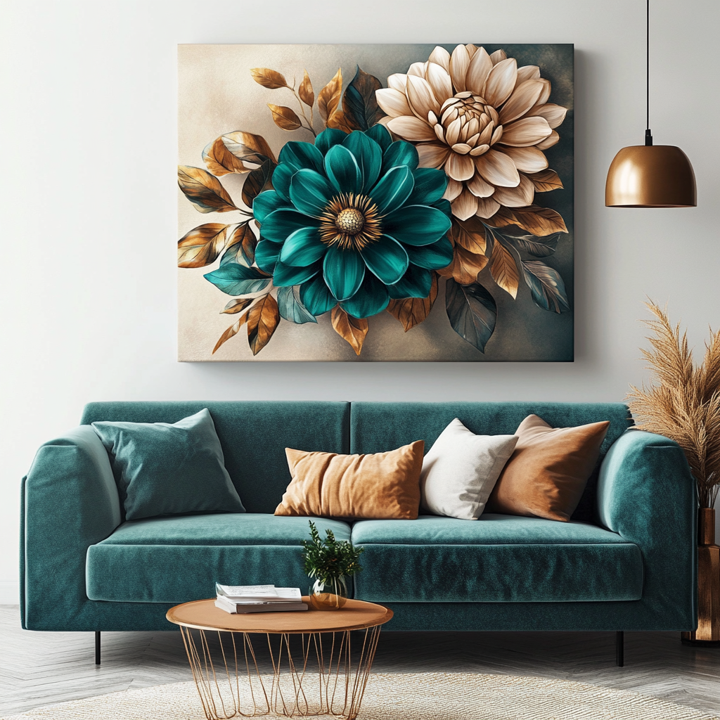 Exclusive Floral Symphony V14 Nature Wall Art - Buy 2 Get 20% Off