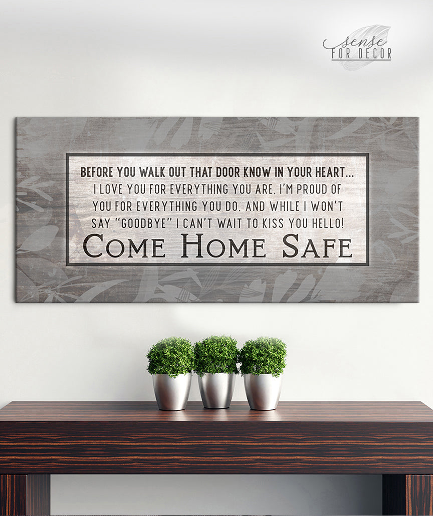 Ready-to-Hang Wood Frame Home Wall Art: Exclusive Offer