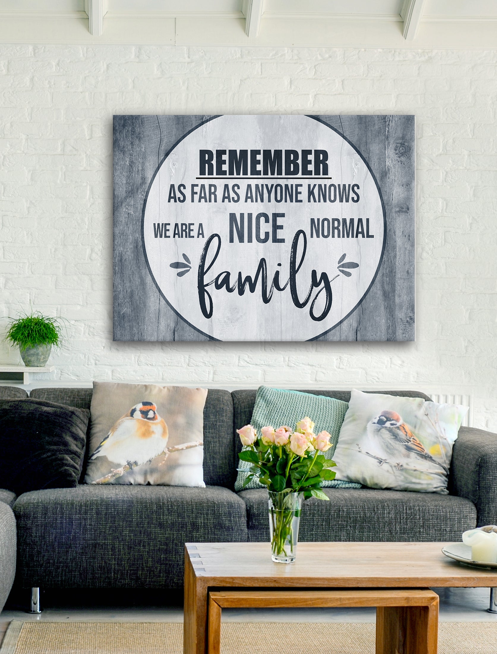 Family Wall Art: Ready-to-Hang Wood Frame - Buy 2, Save 20%