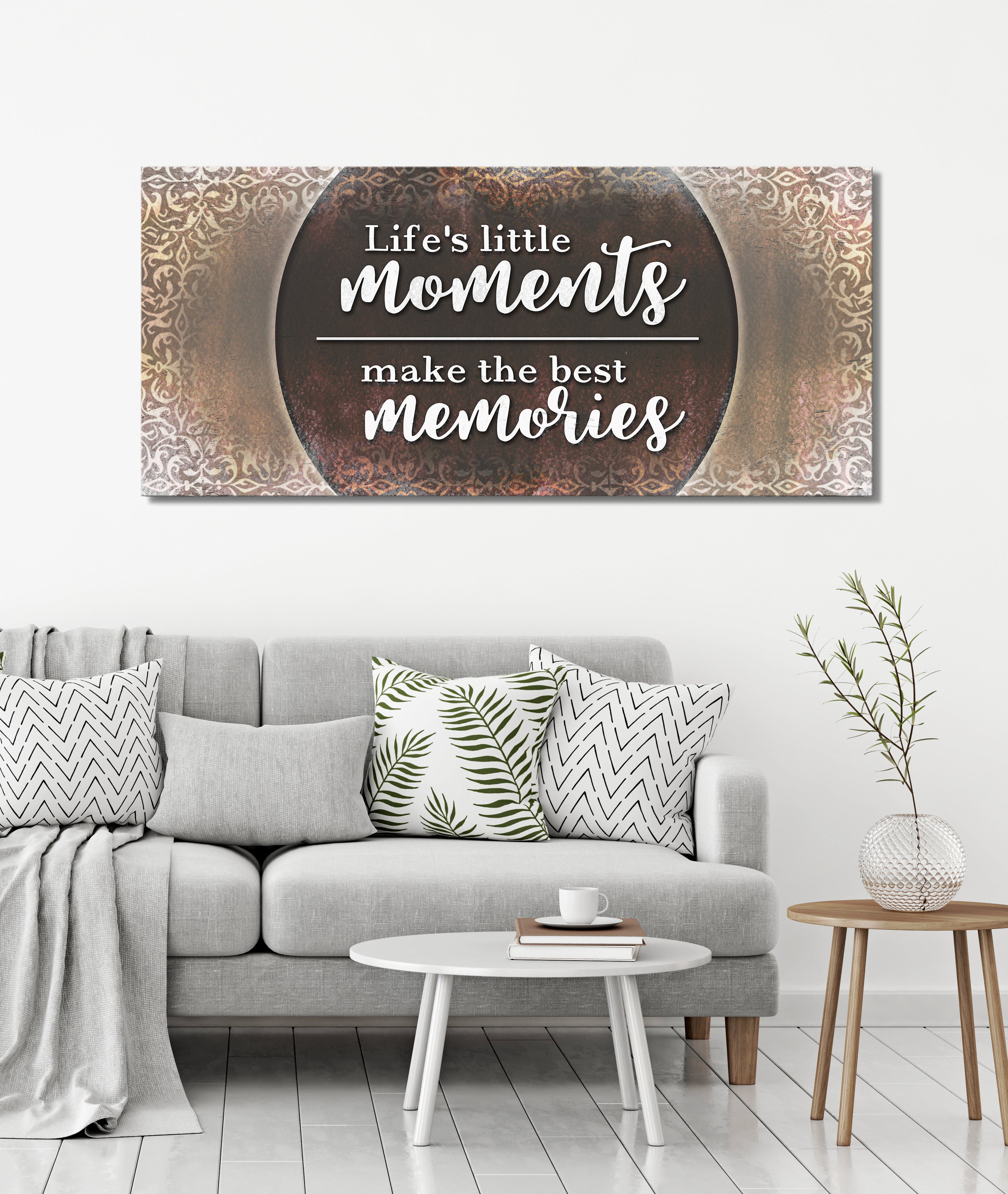Exclusive Offer! High - Quality Home Wall Art: Life's Little Moments V2 with Wood Frame, Ready to Hang