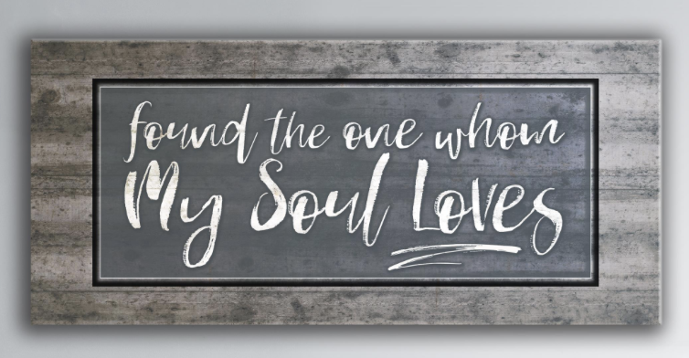 Limited Time Offer! Bedroom Wall Art - The One Wall Art with 2 Sizes and Wood Frame, Ready to Hang