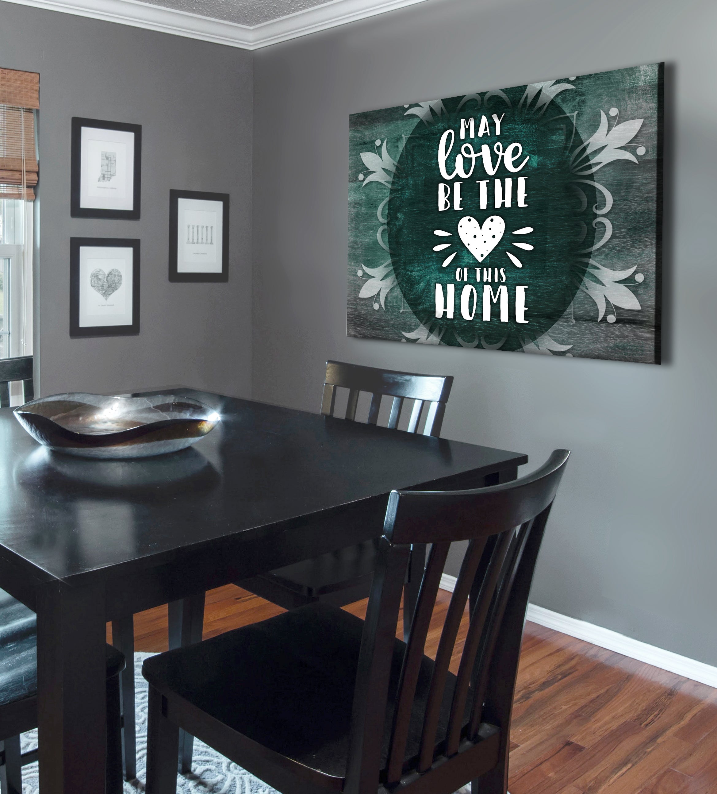 Hot! May Love Fill Your Home Wall Art - Wood Frame, Ready to Hang