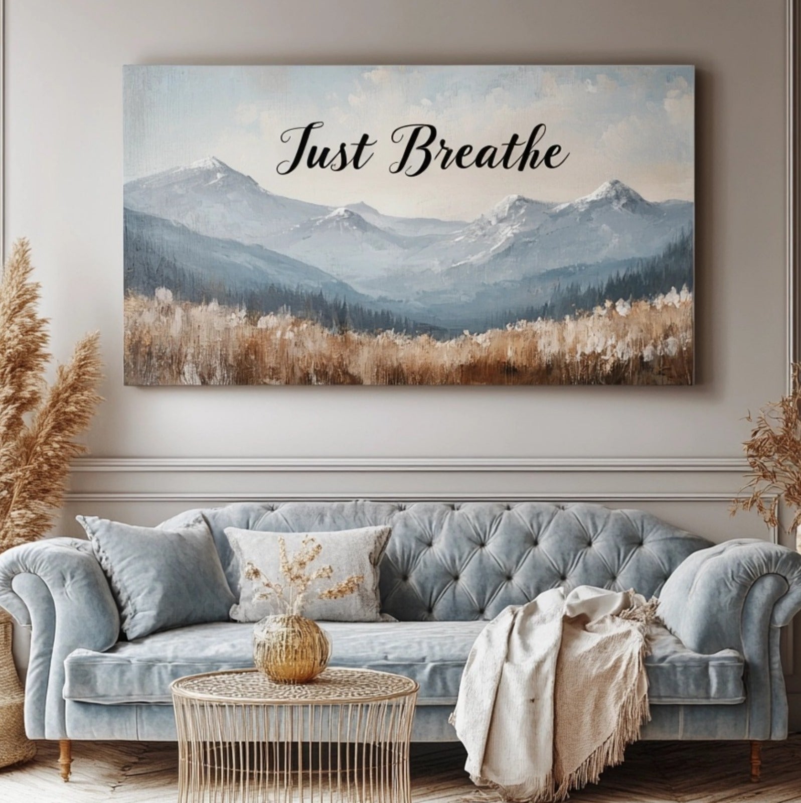Exclusive Home Wall Art: Just Breathe V29 - Buy 2, Save 20%
