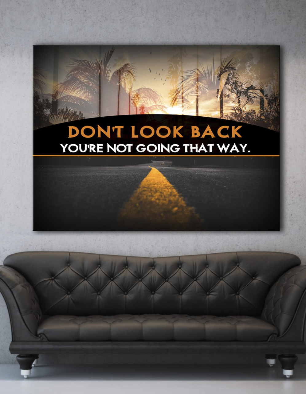 Hot Deal! Business Wall Art: Ready - to - Hang Look Forward Canvas with Wood Frame