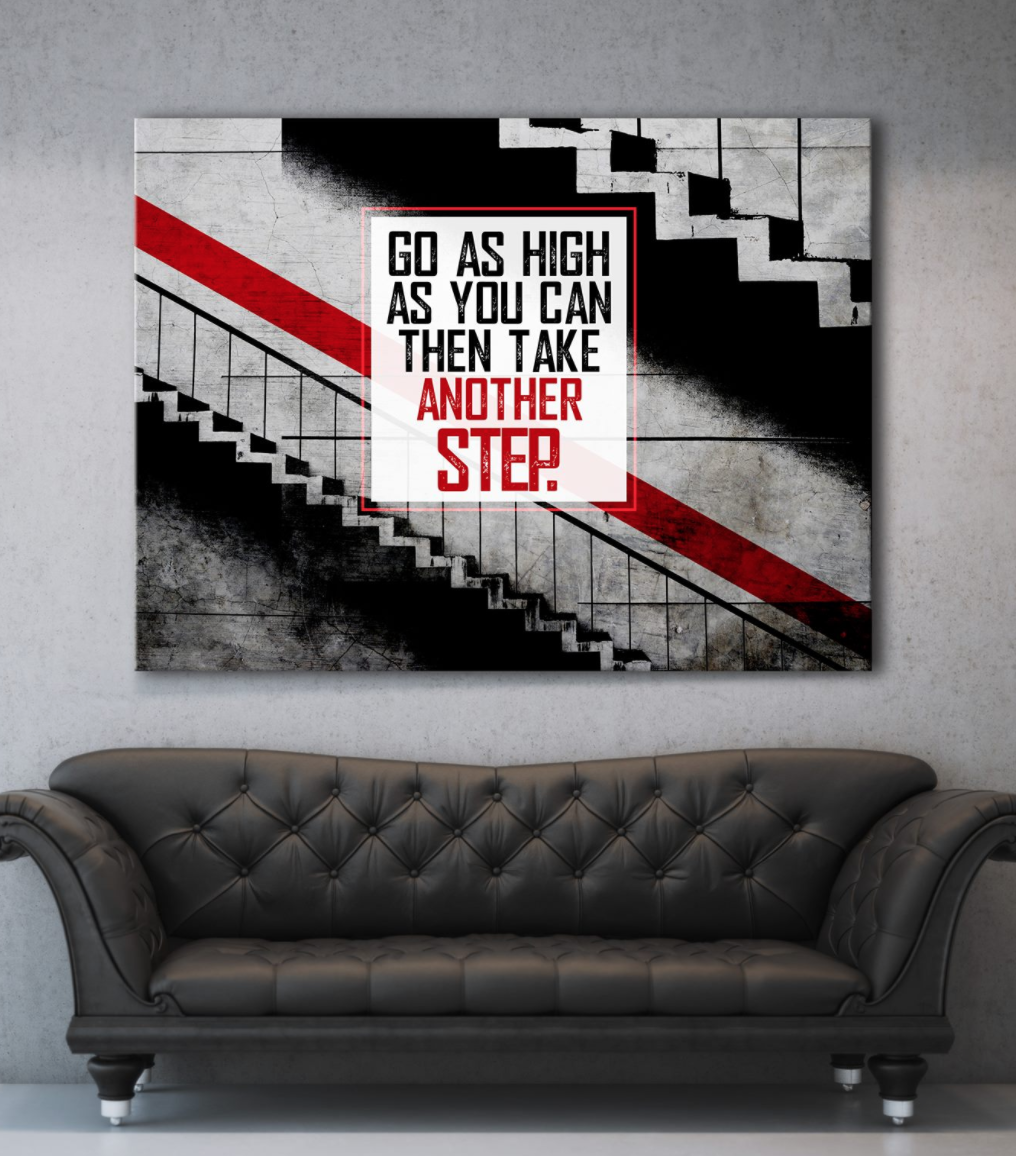 High - Quality Wood - Framed Business Wall Art: Ready to Hang