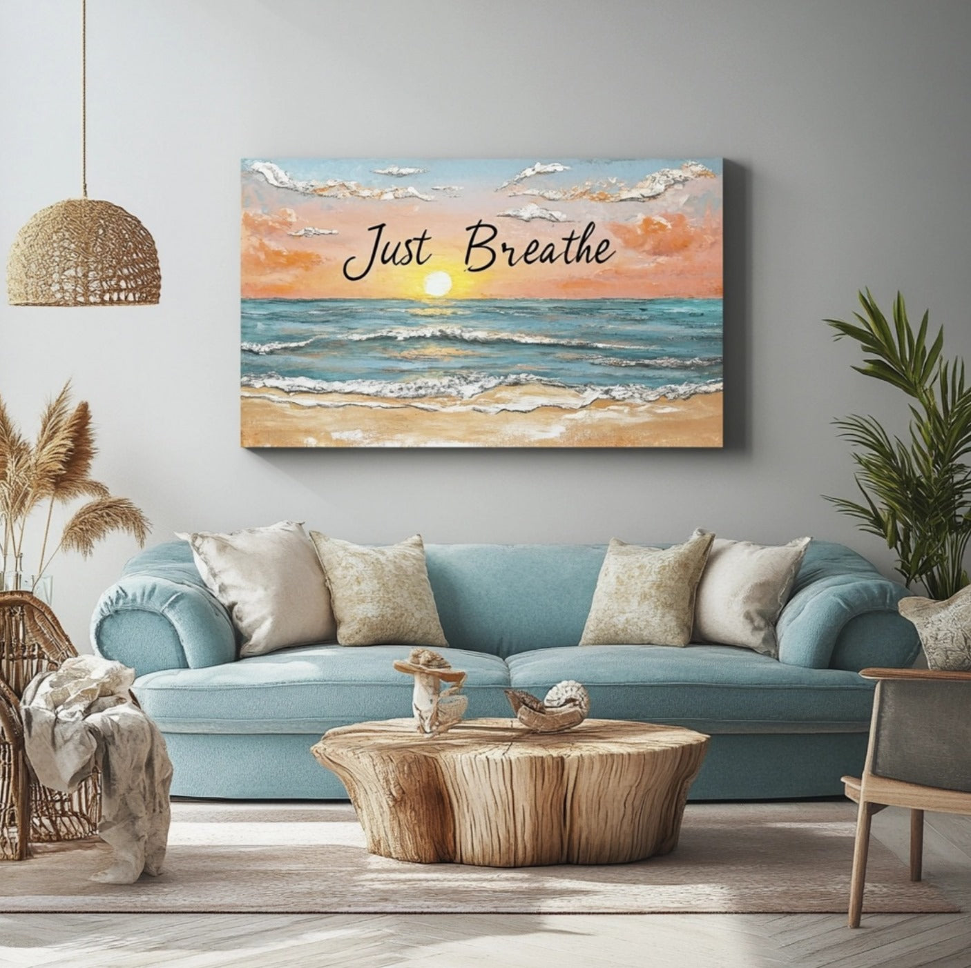 High - quality Just Breathe V27 Home Wall Art for Decor