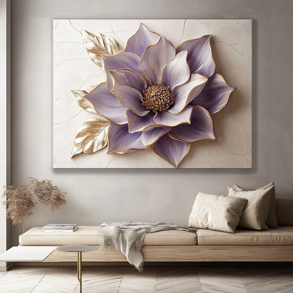 Hot Deal: Lavender Blooms Wall Art for Home