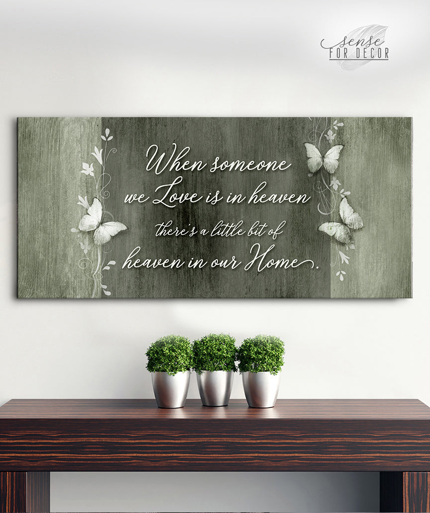 Exclusive Offer! Inspiring Heaven-themed Wall Art with Wood Frame, Ready to Hang