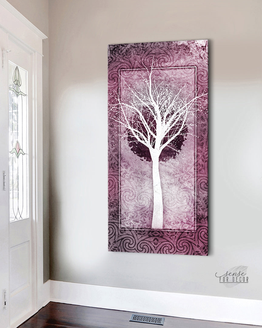 Hot Deal! Boho Tree Wall Art V3 with Wood Frame, Ready To Hang for Nature Lovers