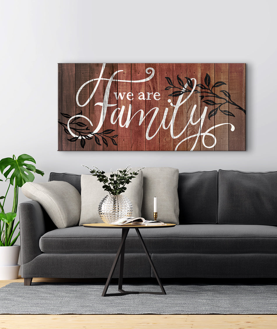 Hot Deal! Ready - To - Hang Family Wall Art V3 with Wood Frame