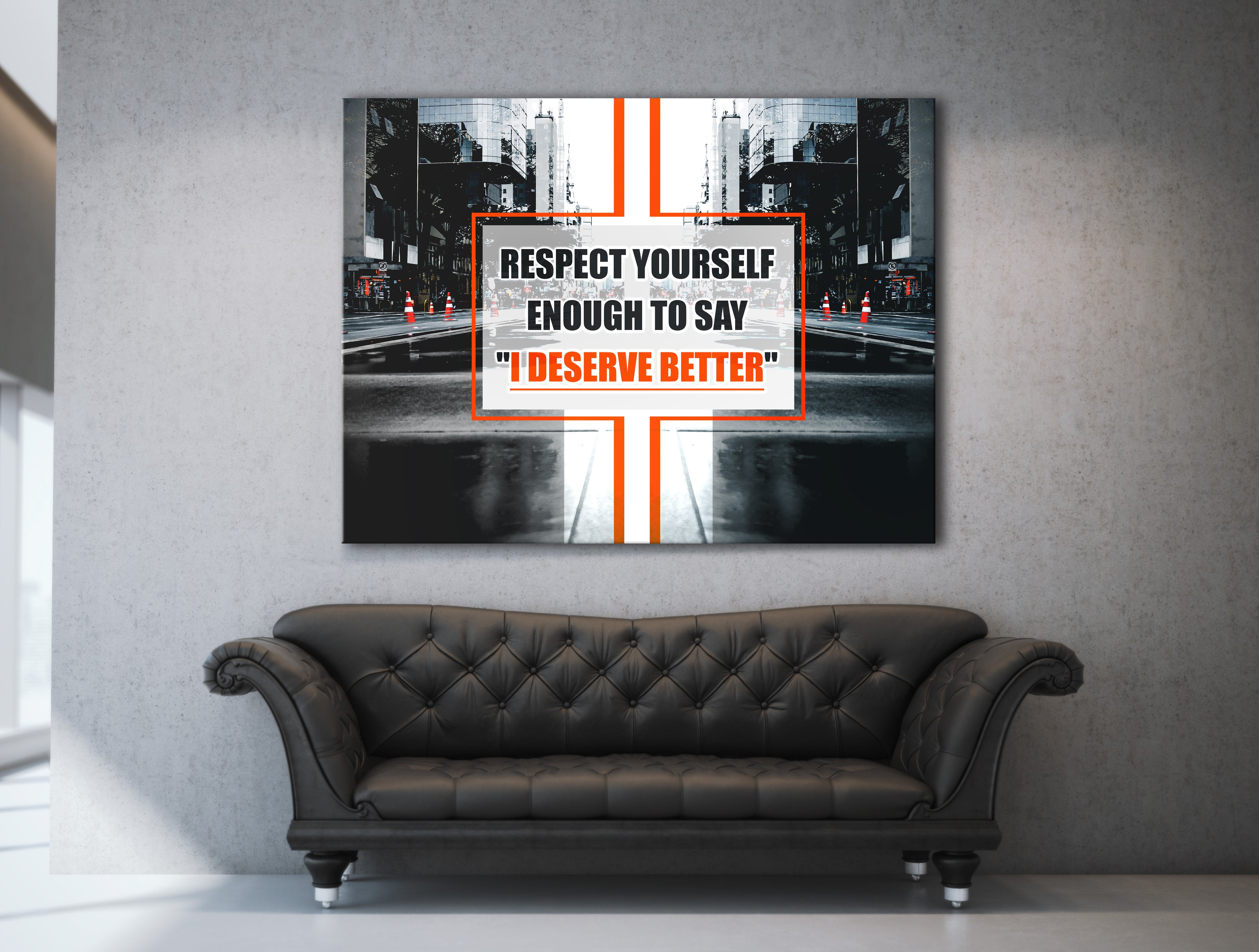 Business Wall Art: Ready-to-Hang Respect Yourself Wood Frame Wall Art - Buy 2 Save 20%