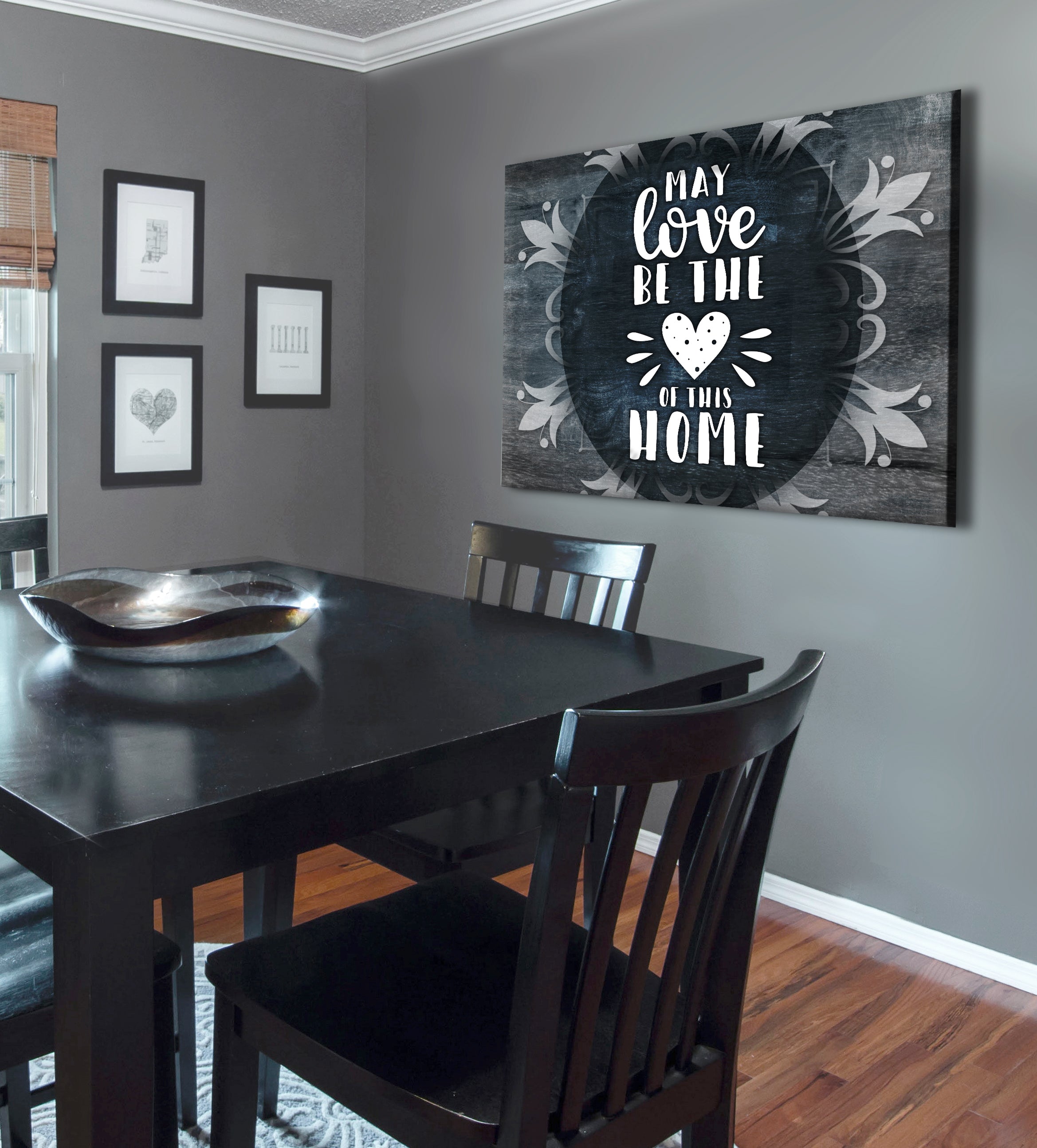 Hot! May Love Fill Your Home Wall Art - Wood Frame, Ready to Hang