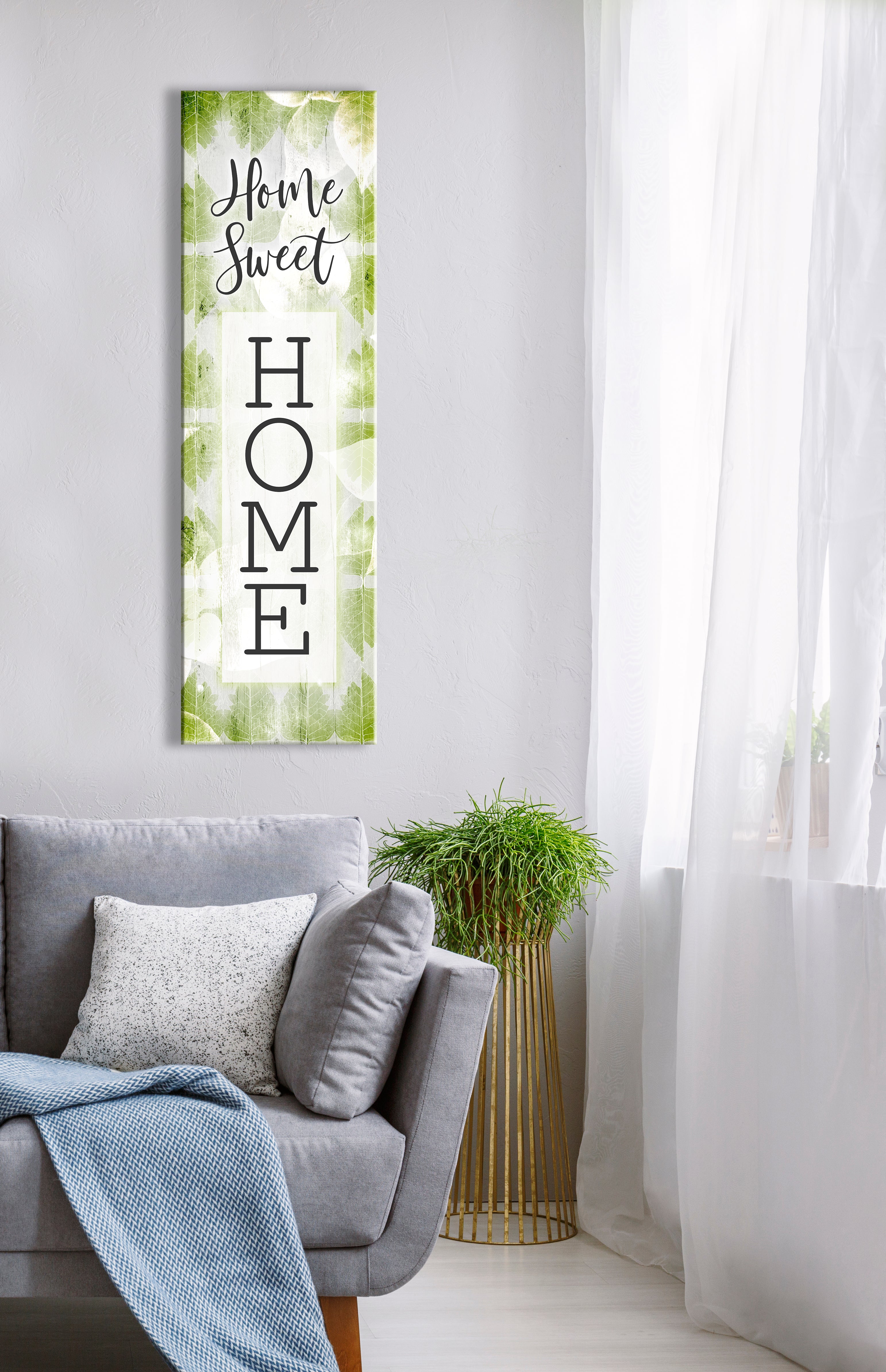 Hot Deal! Home Sweet Home V9 Wall Art with Wood Frame, Ready to Hang