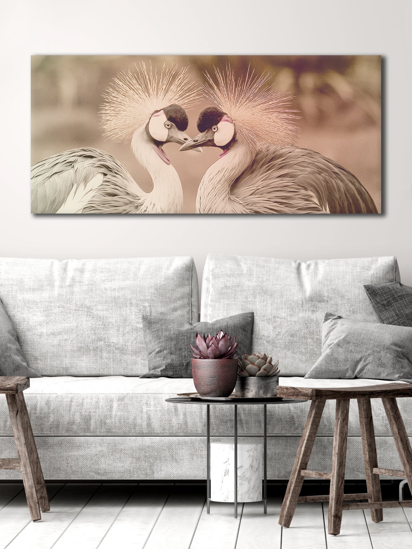 Exclusive! Ready-to-Hang Bird Wall Art with Wood Frame