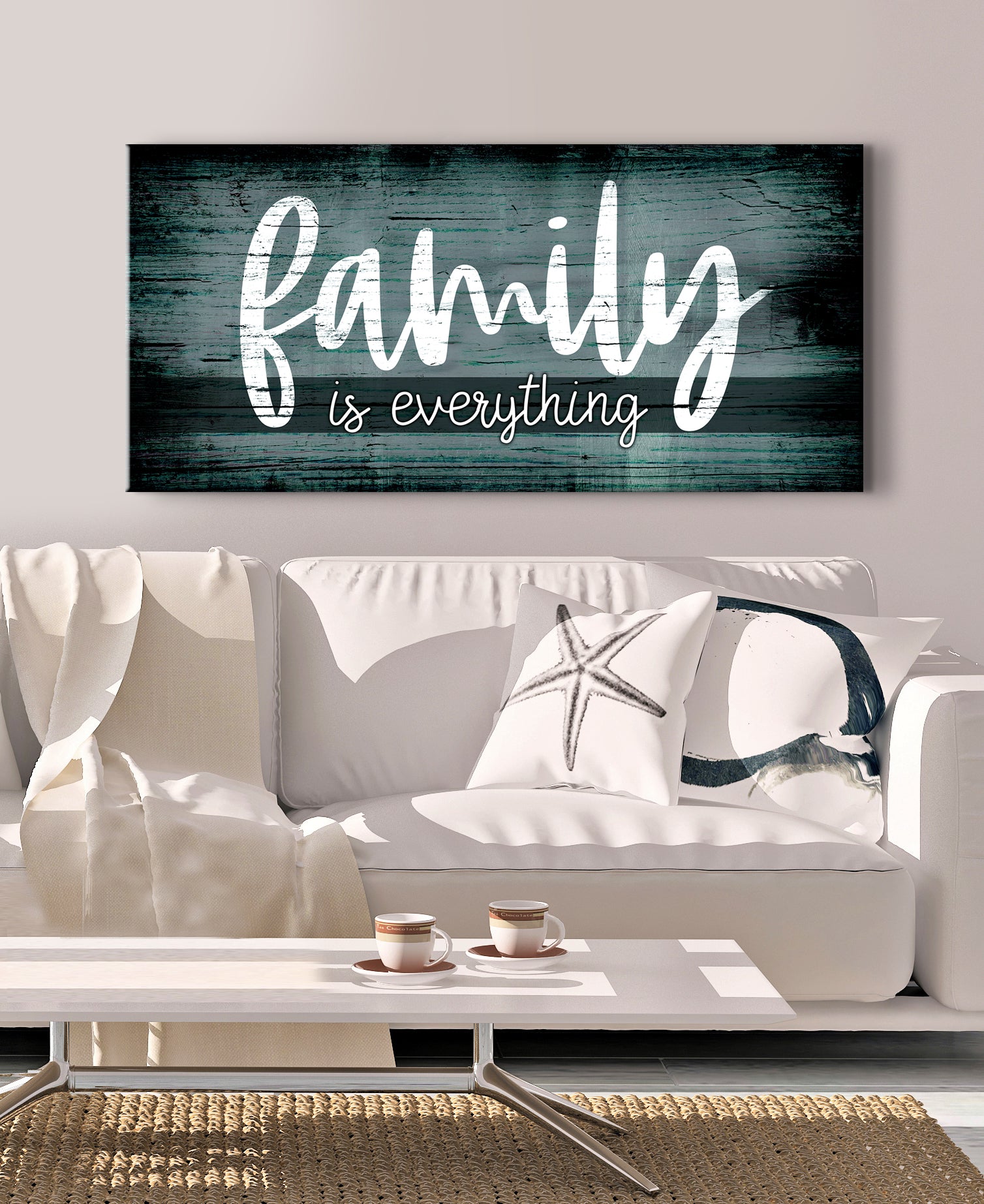 Hot Deal! Family Wall Art V7 - Wood Frame, Ready To Hang