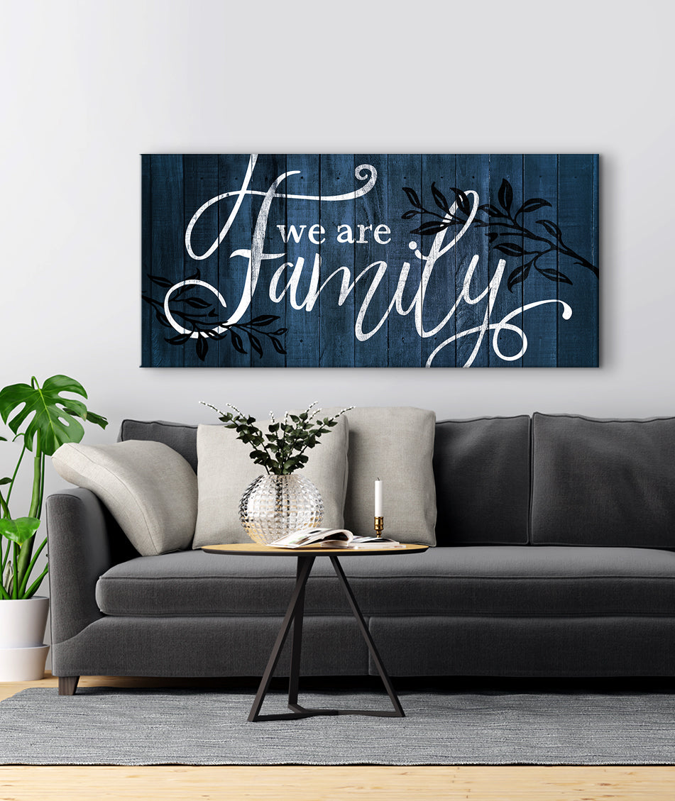 Hot Deal! Ready - To - Hang Family Wall Art V3 with Wood Frame