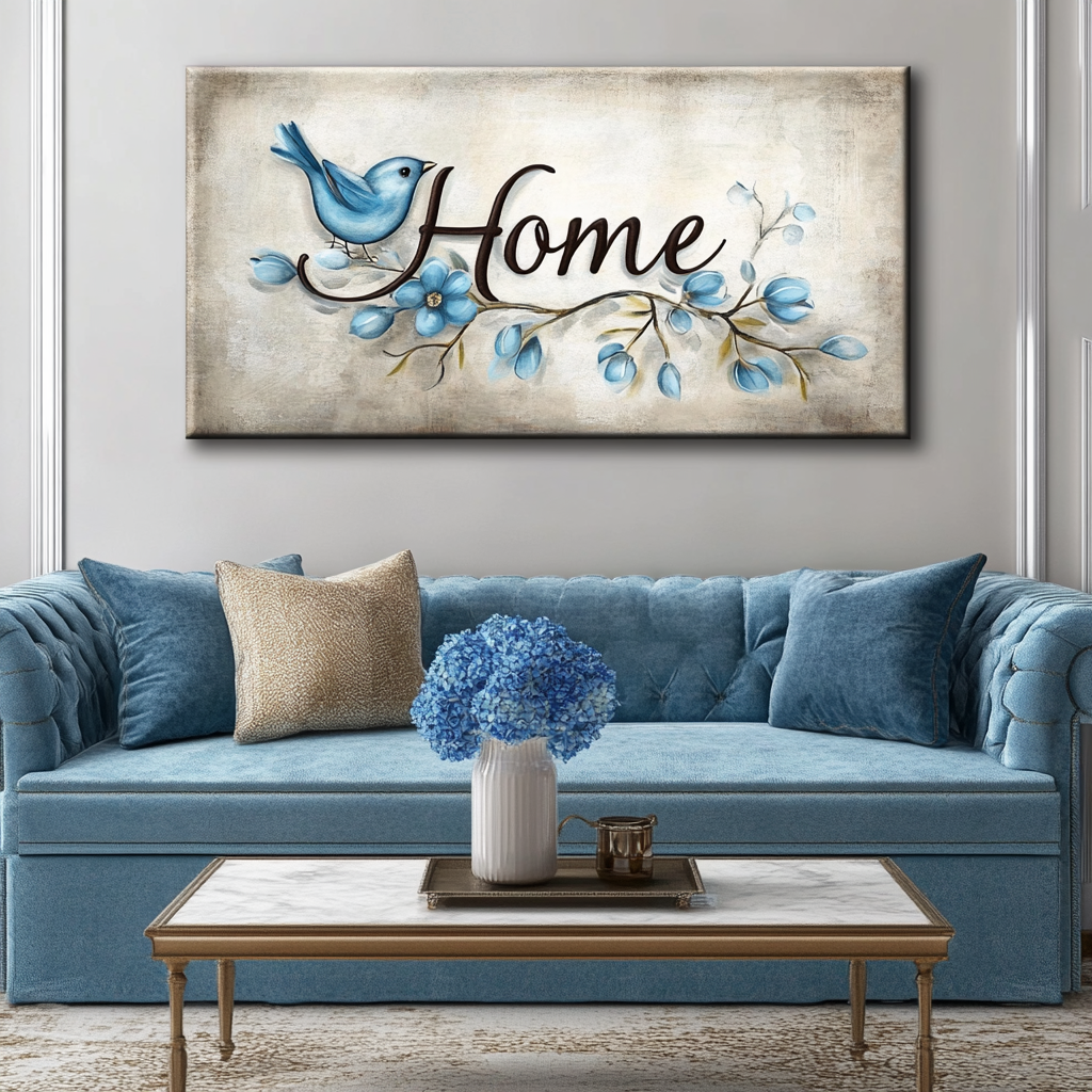 Exclusive Home Wall Art Word Sign: Buy 2, Save 20%