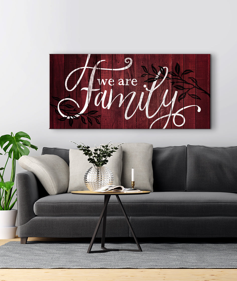 Hot Deal! Ready - To - Hang Family Wall Art V3 with Wood Frame