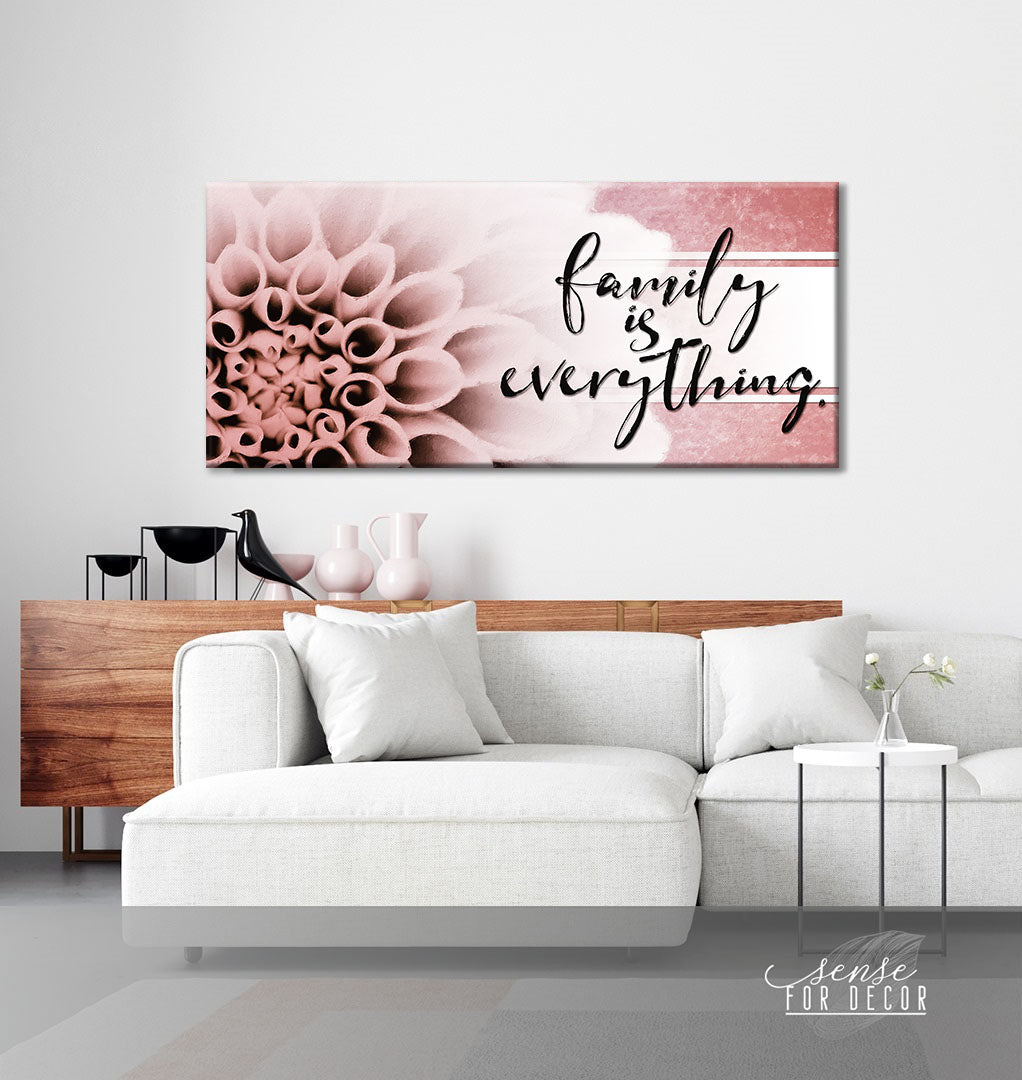 High - Quality Family Wall Art V12: Wood Frame, Ready - to - Hang