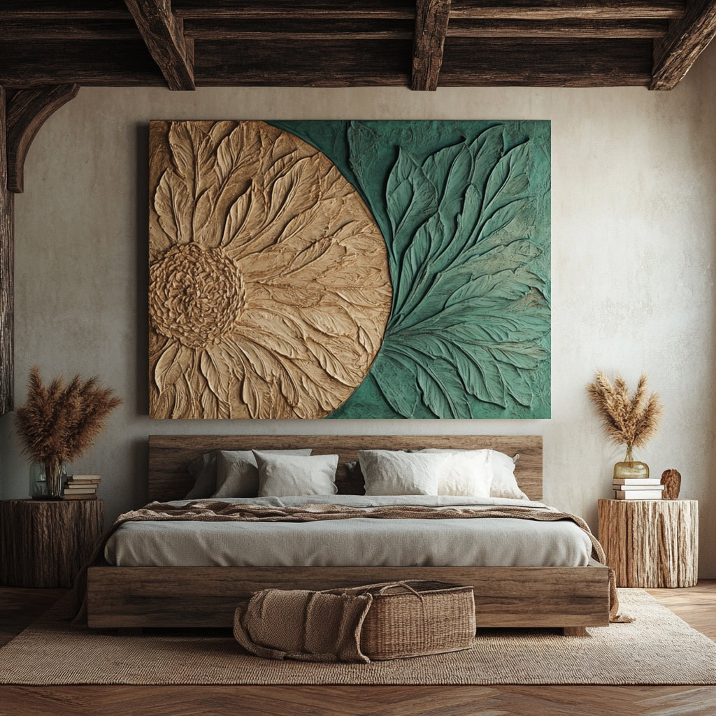 Earthbound Harmony - Nature-Inspired Wall Art for a Cozy and Sophisticated Space