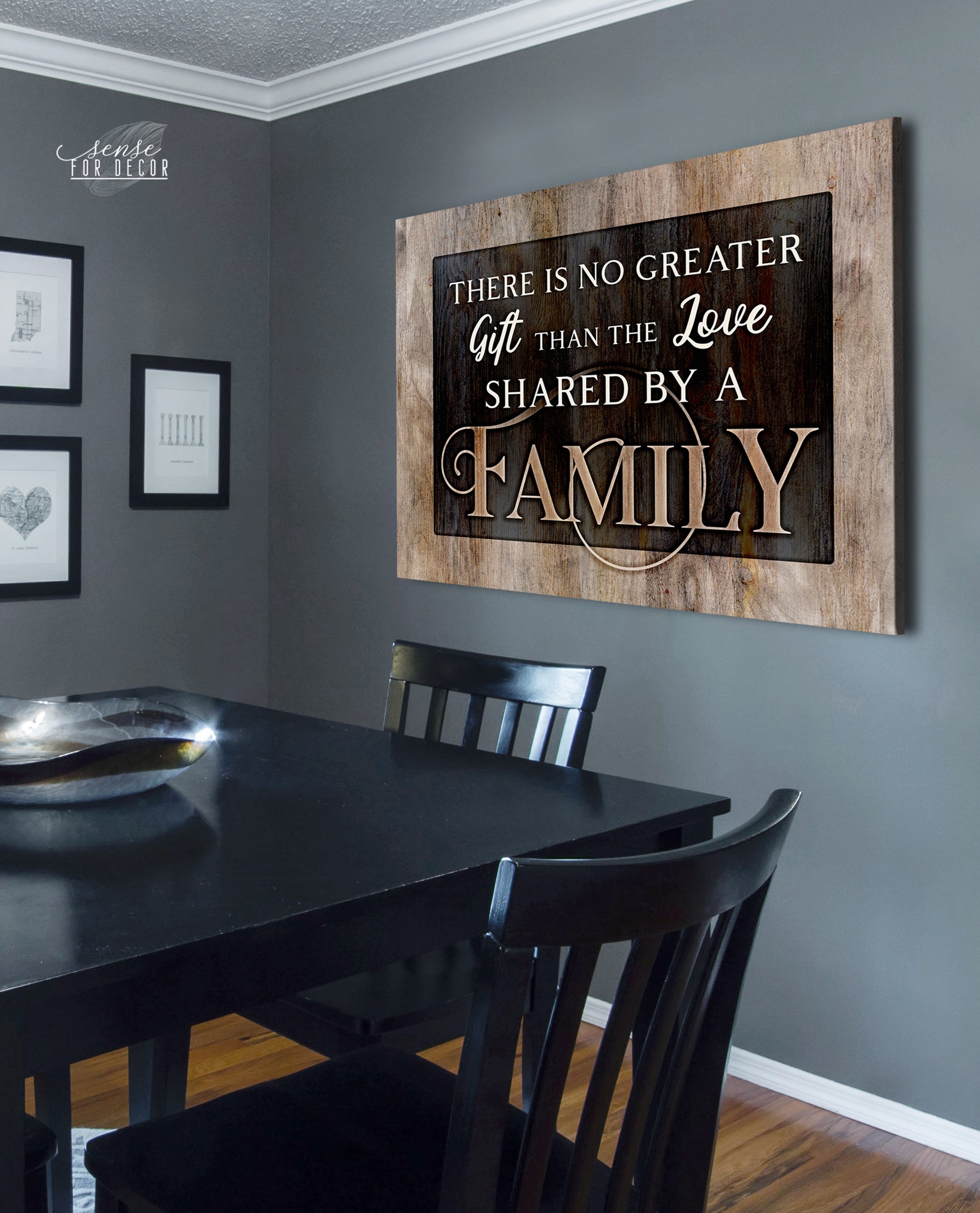 Family Wall Art: The Greatest Gift is Family Love - Buy 2, Save 20%
