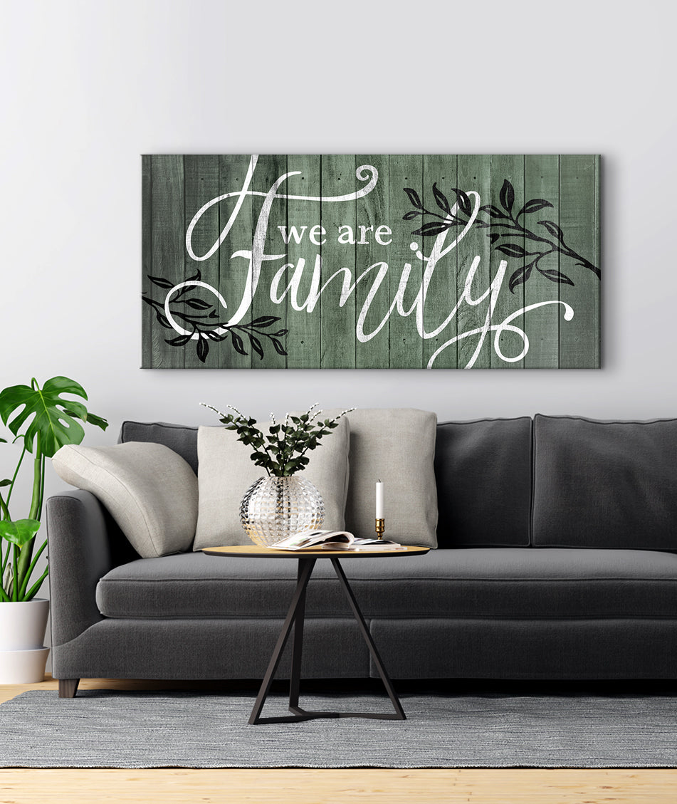 Hot Deal! Ready - To - Hang Family Wall Art V3 with Wood Frame