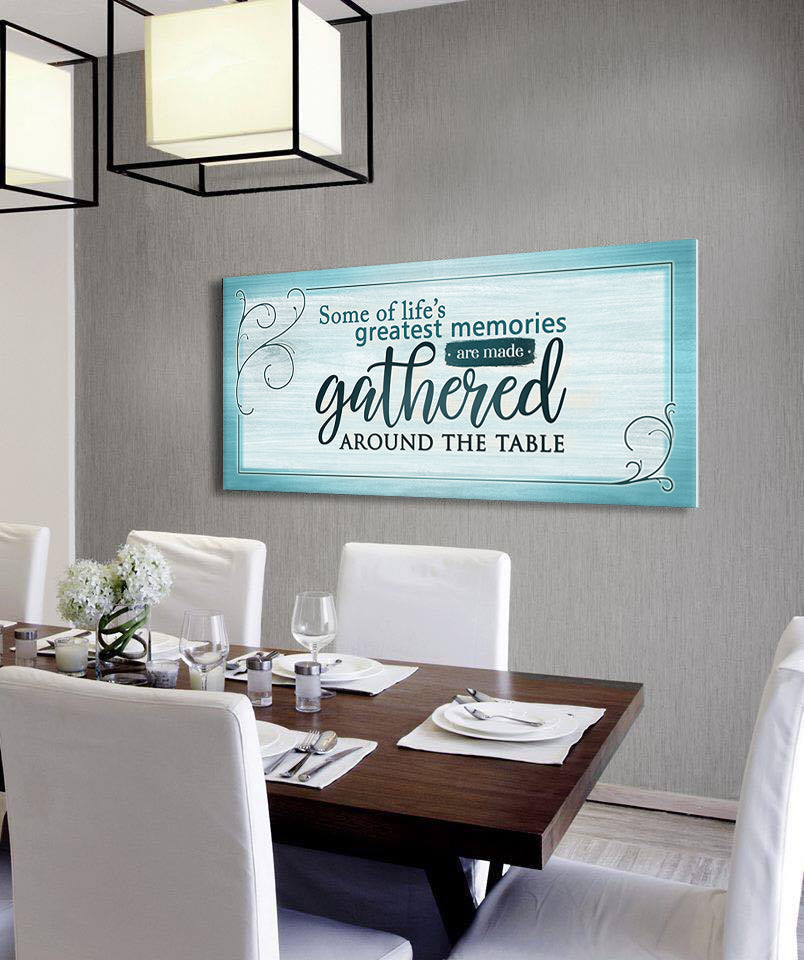 Ready-to-Hang Wood Frame Kitchen Wall Art: Great Life Memories! Buy 2, Save 20%