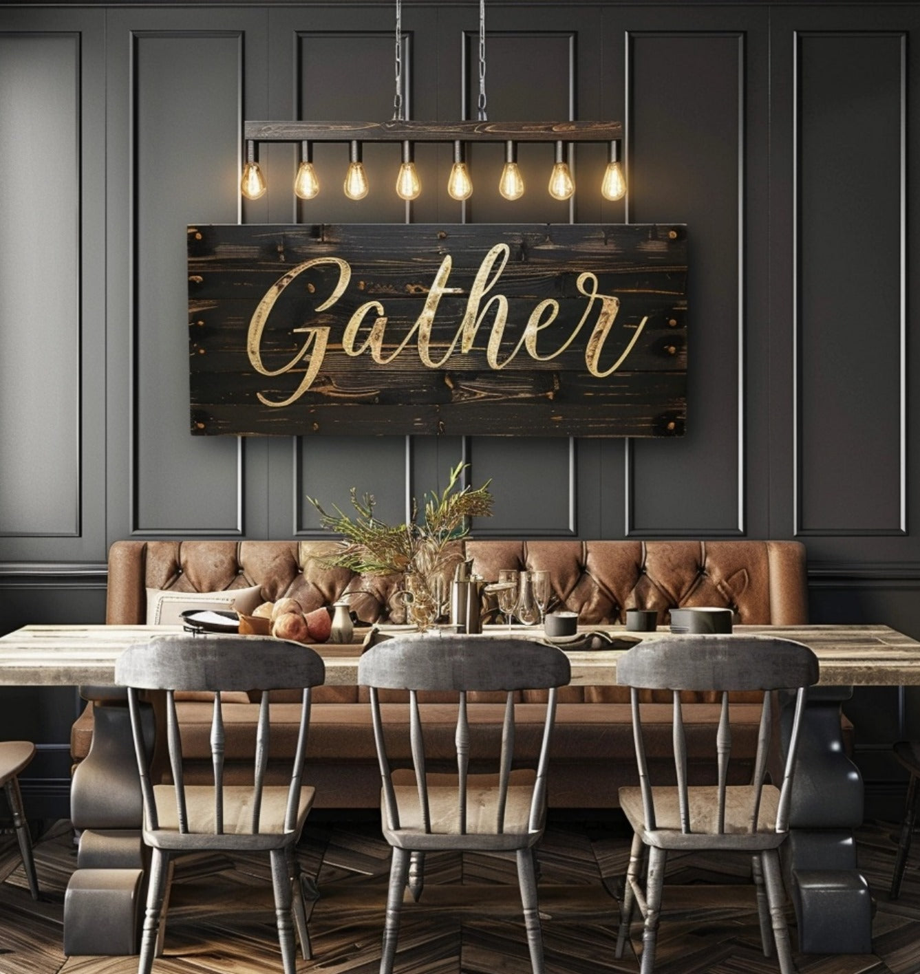 High - Quality Christian Wall Art: Gather V18 for Your Home Decor