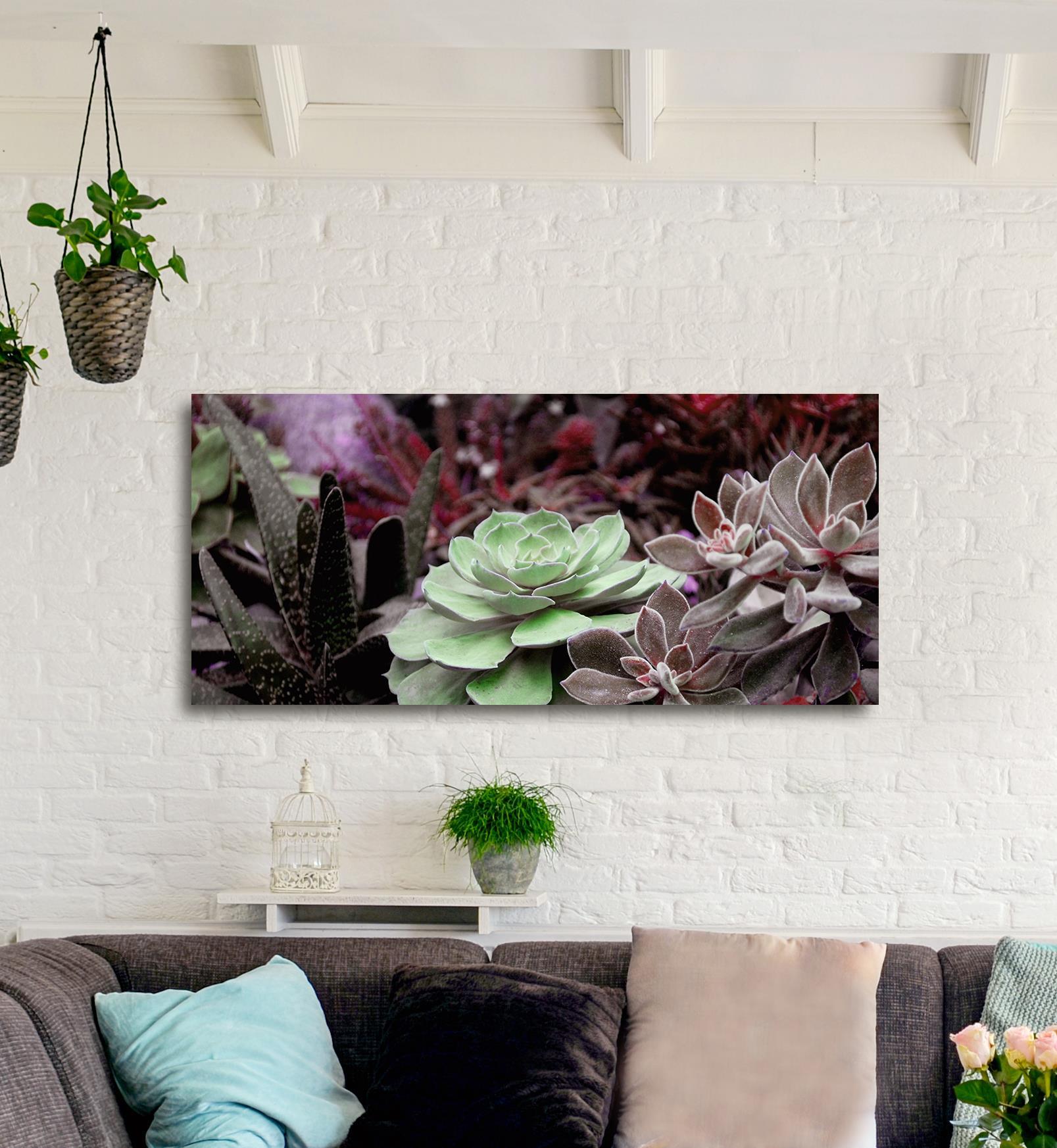 High - quality Wild Plant Wall Art with Wood Frame, Ready to Hang