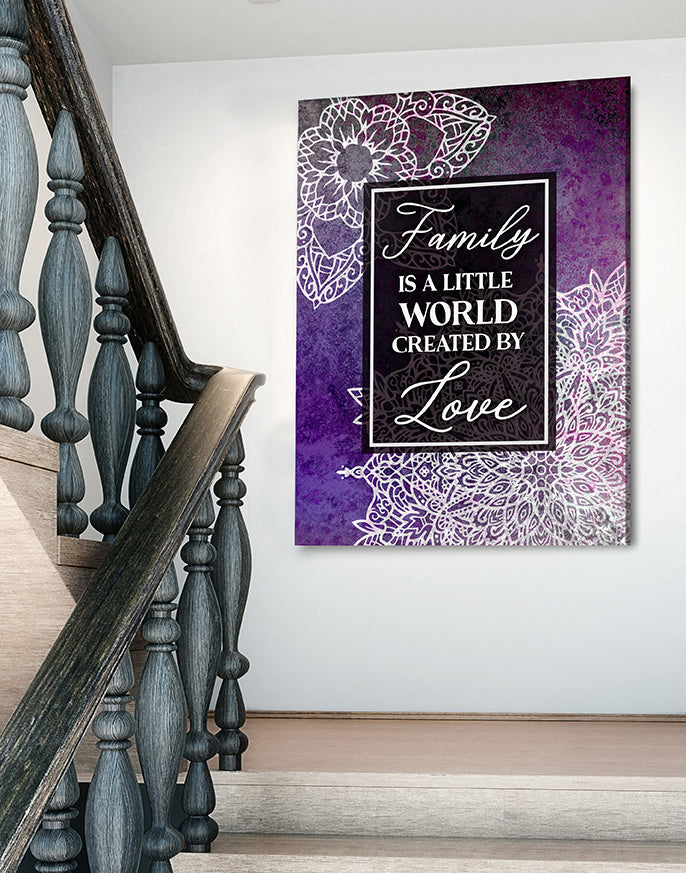 Boho Family Wall Art V4: Wood Frame, Ready To Hang - Buy 2 Save 20%