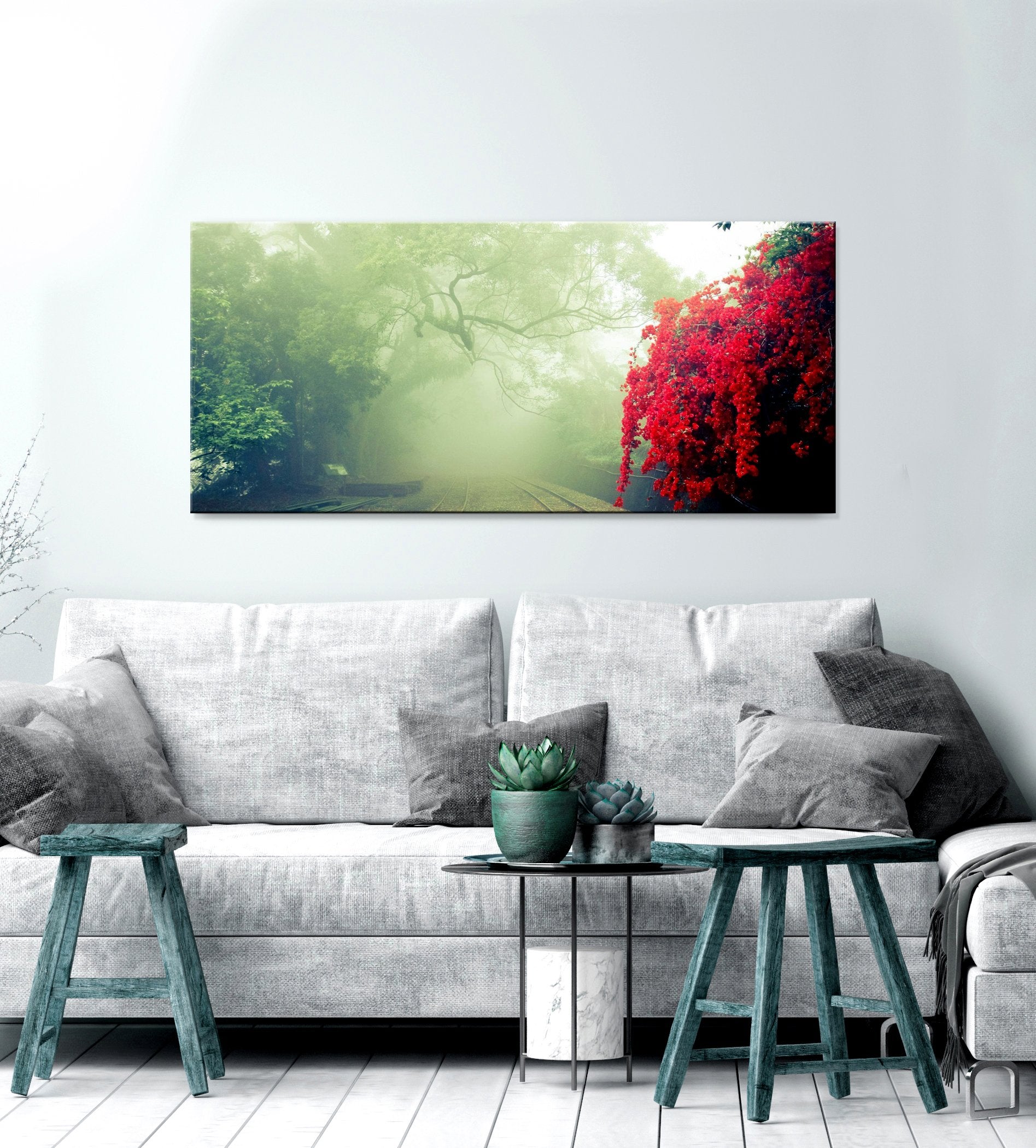 Limited Time Offer! High - Quality Enchanted Forest Wall Art with Wood Frame, Ready to Hang for Your Home