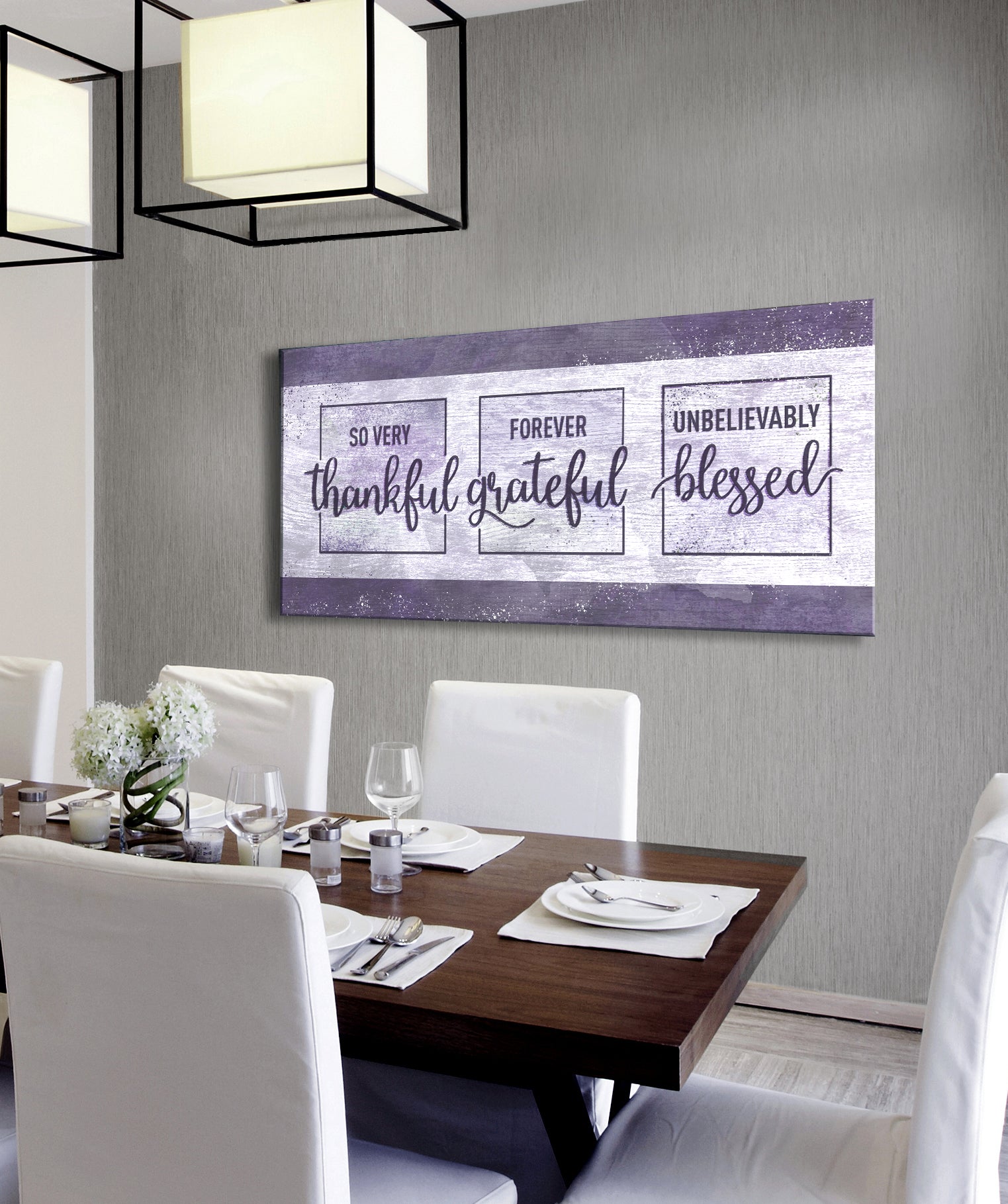 Christian Wall Art: Thankful, Grateful, Blessed - Buy 2 Get 20% Off!