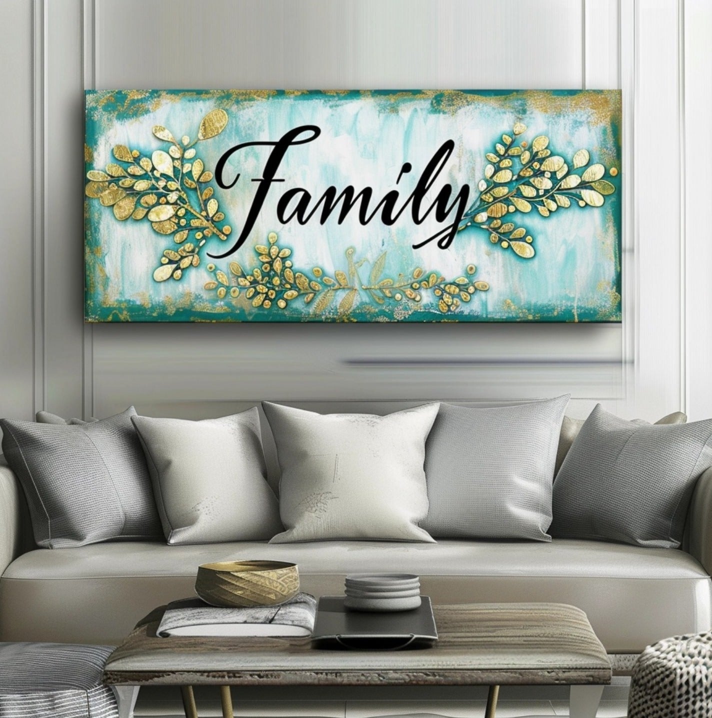 Family Wall Art Sign V17 - Exclusive Purchase Deal