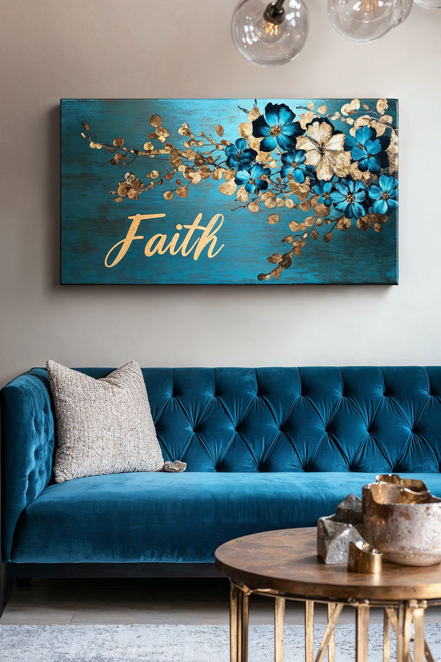 High - quality Christian Faith Word Wall Art Sign