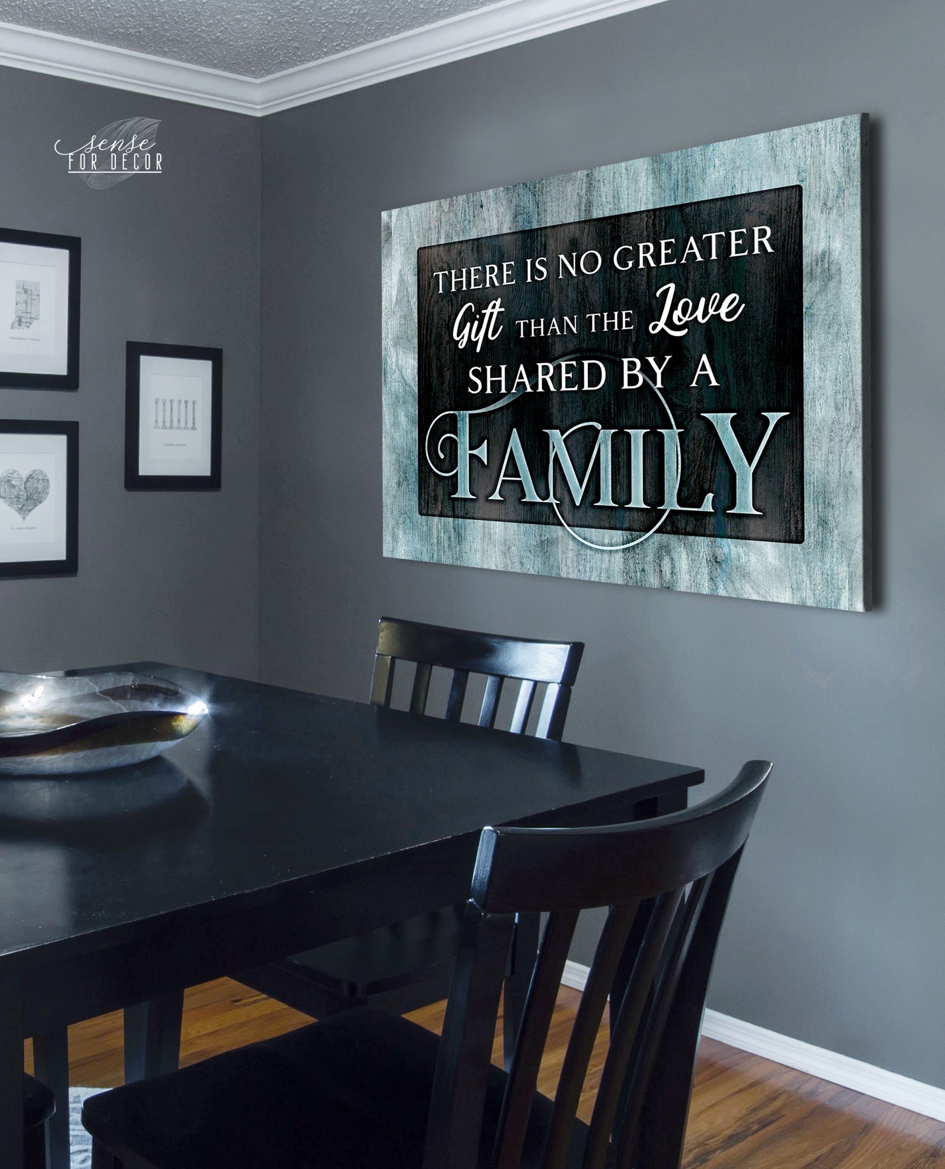 Family Wall Art: The Greatest Gift is Family Love - Buy 2, Save 20%