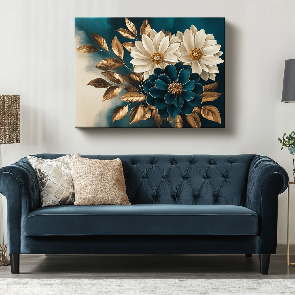Exquisite Floral Symphony V15 Nature Wall Art for Your Home