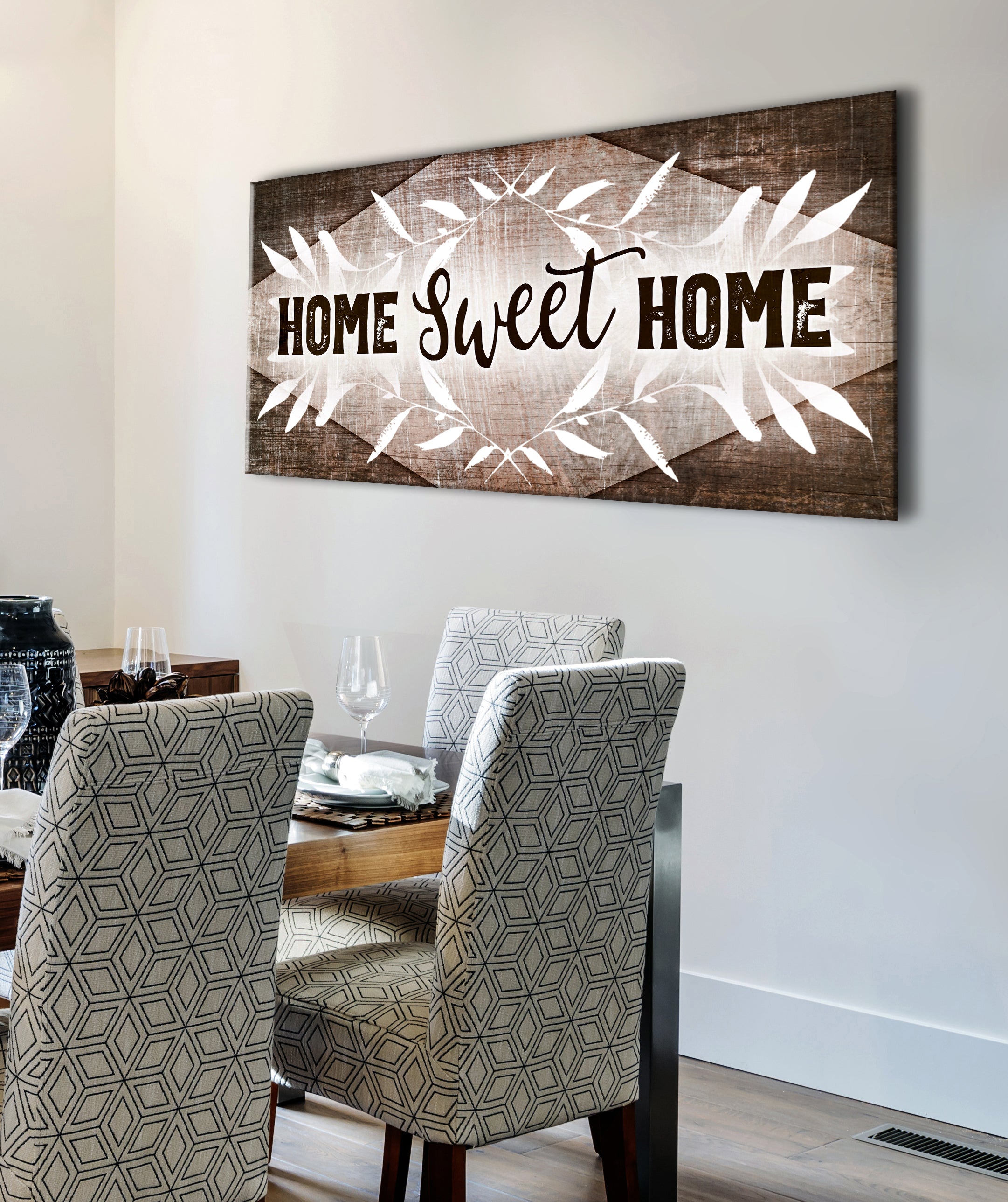 Exclusive Home Sweet Home V6 Wall Art (Wood Frame, Ready To Hang) - Buy 2 Save 20%